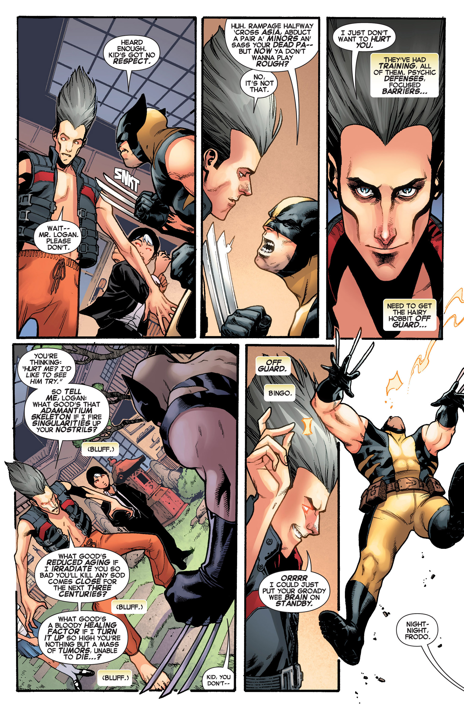 Read online X-Men: Legacy comic -  Issue #4 - 5