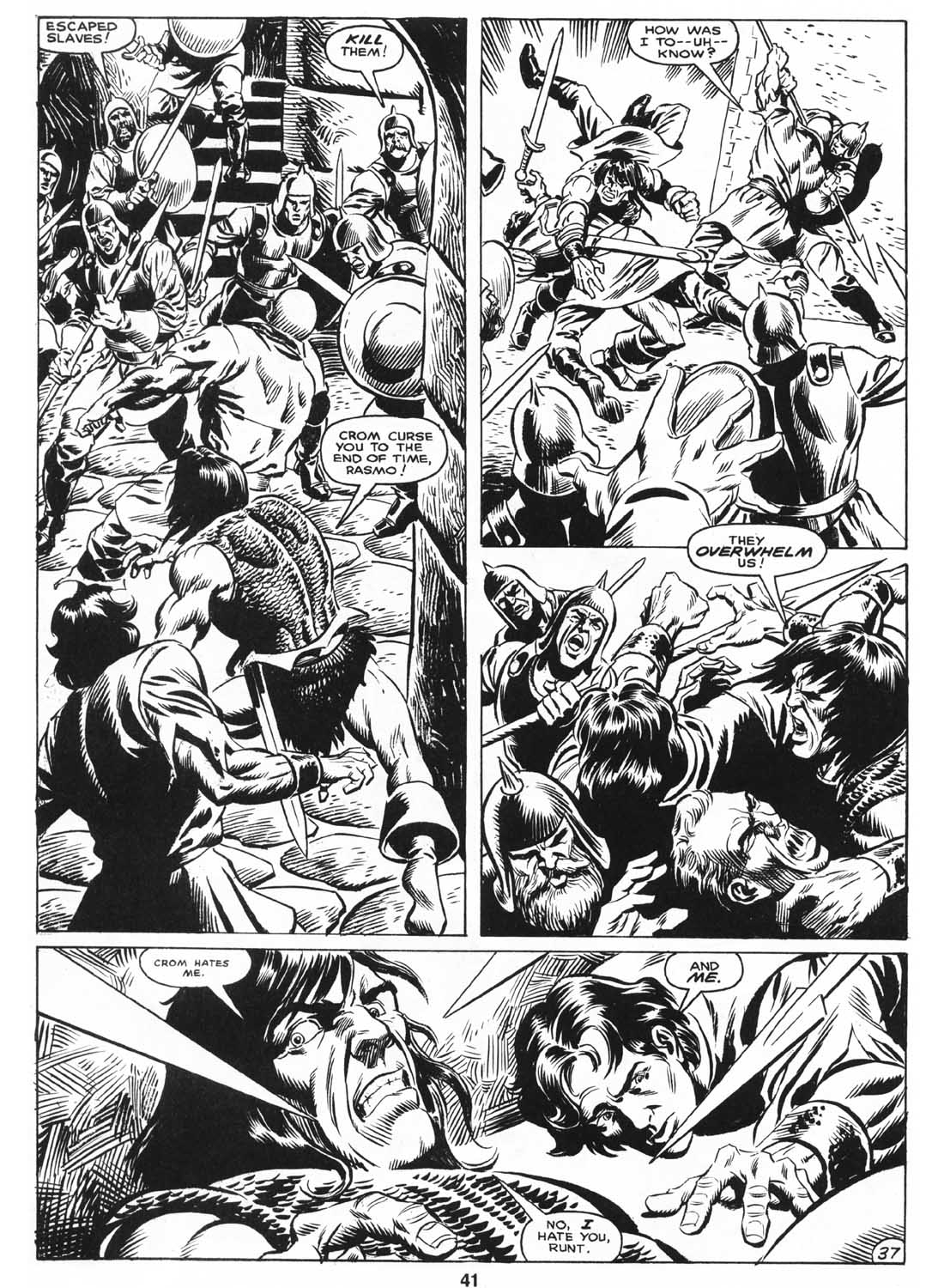 The Savage Sword Of Conan issue 159 - Page 40