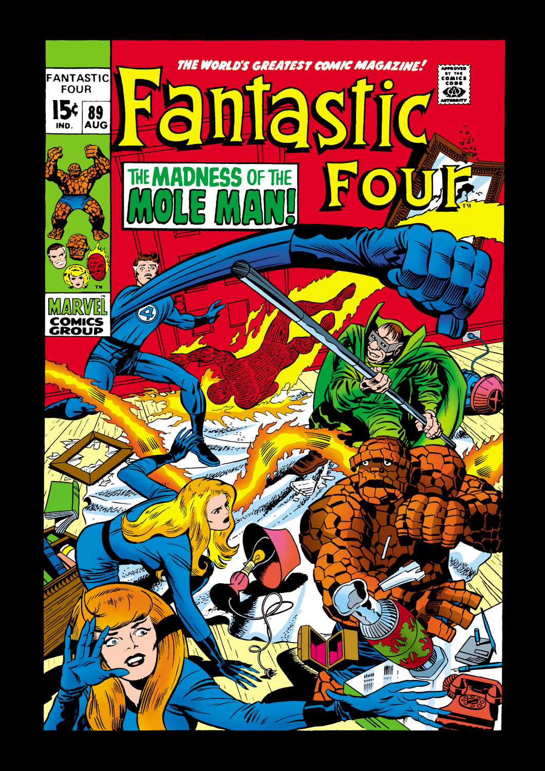 Read online Fantastic Four (1961) comic -  Issue #89 - 1