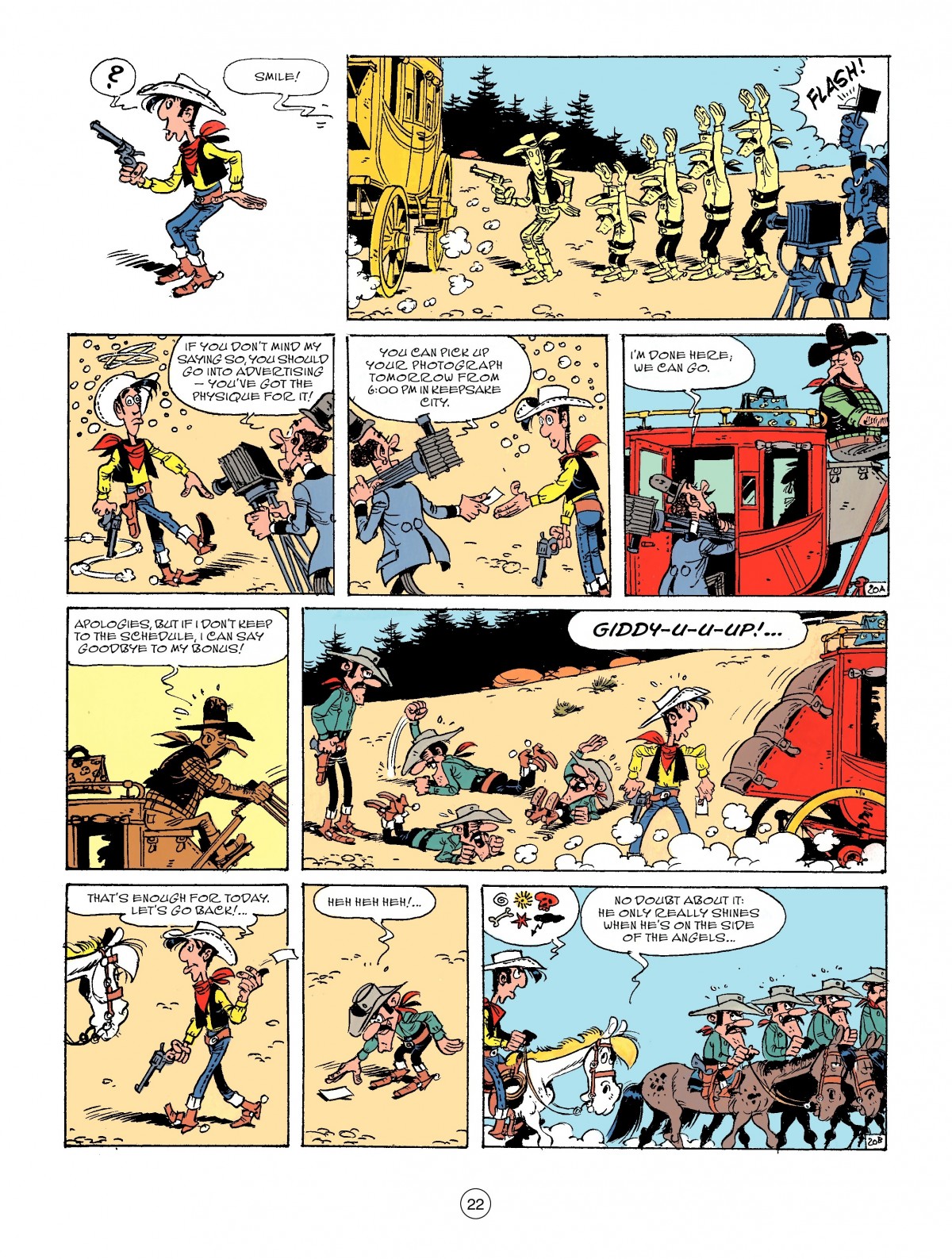 Read online A Lucky Luke Adventure comic -  Issue #49 - 22