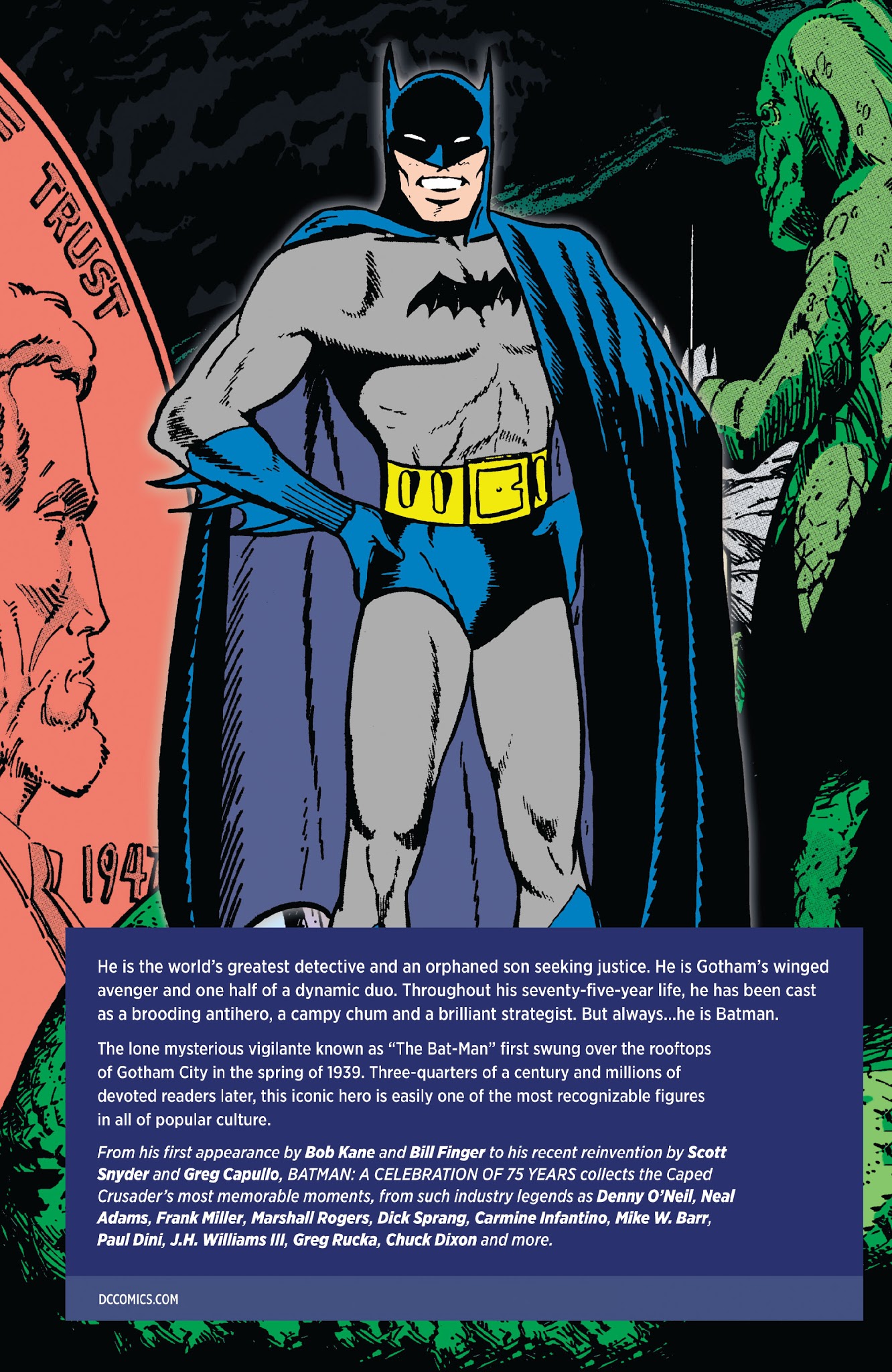 Read online Batman: A Celebration of 75 Years comic -  Issue # TPB - 424