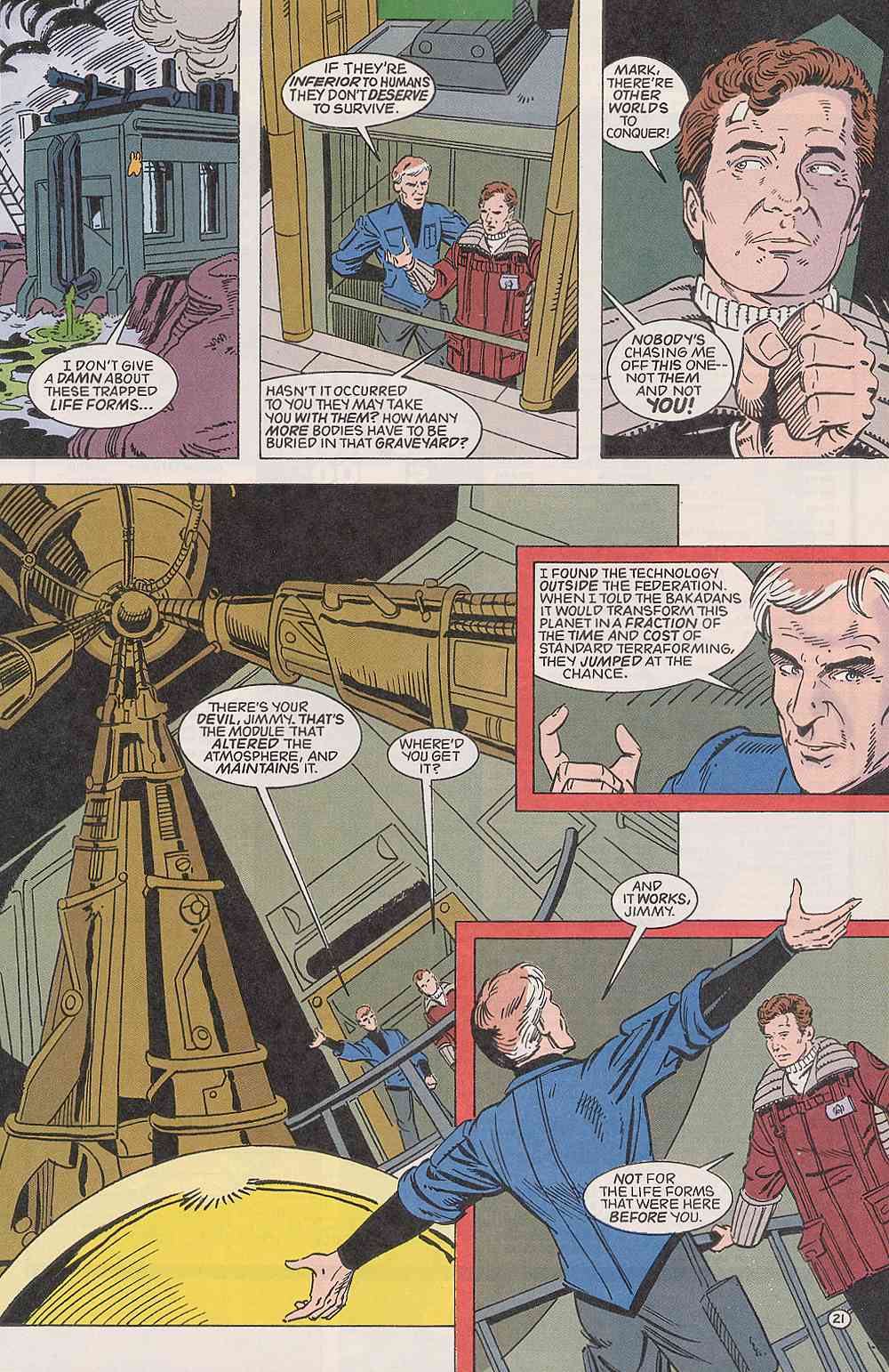 Read online Star Trek (1989) comic -  Issue #44 - 22