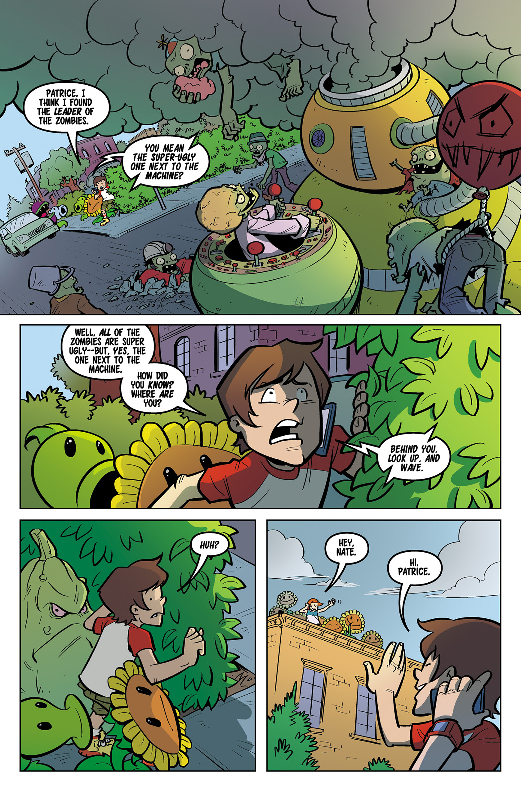 Read online Plants vs. Zombies: Lawnmageddon comic -  Issue #4 - 3