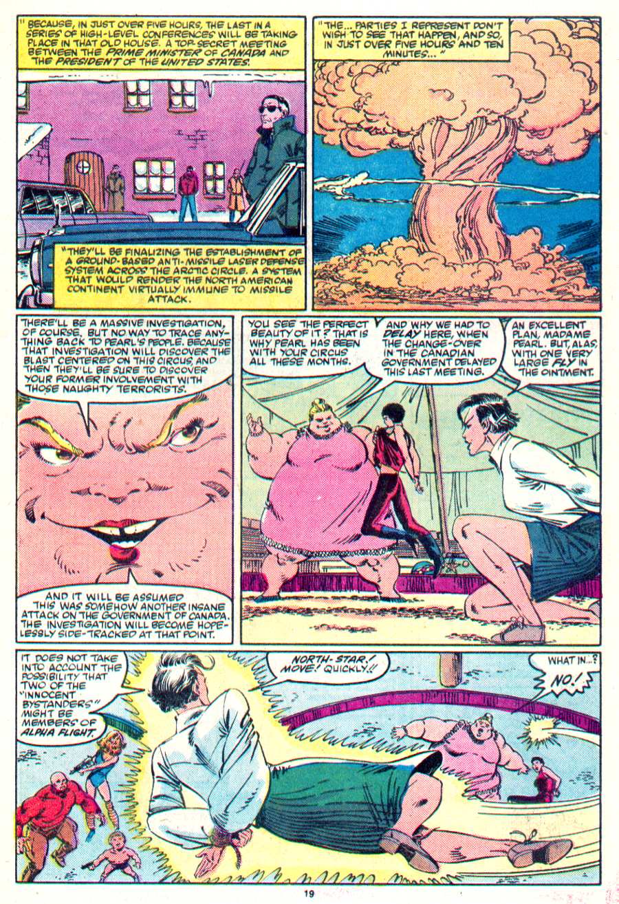 Read online Alpha Flight (1983) comic -  Issue #22 - 20