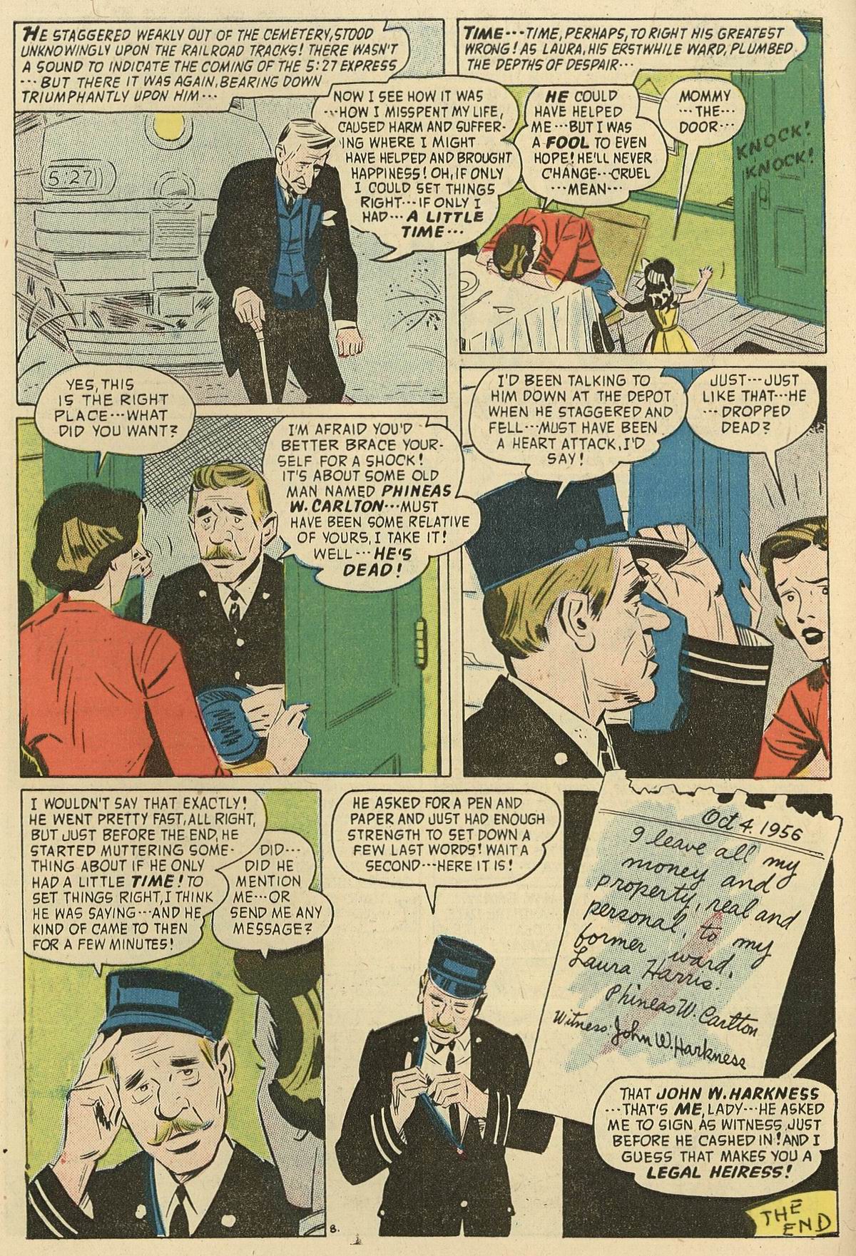 Read online Adventures Into The Unknown comic -  Issue #81 - 10