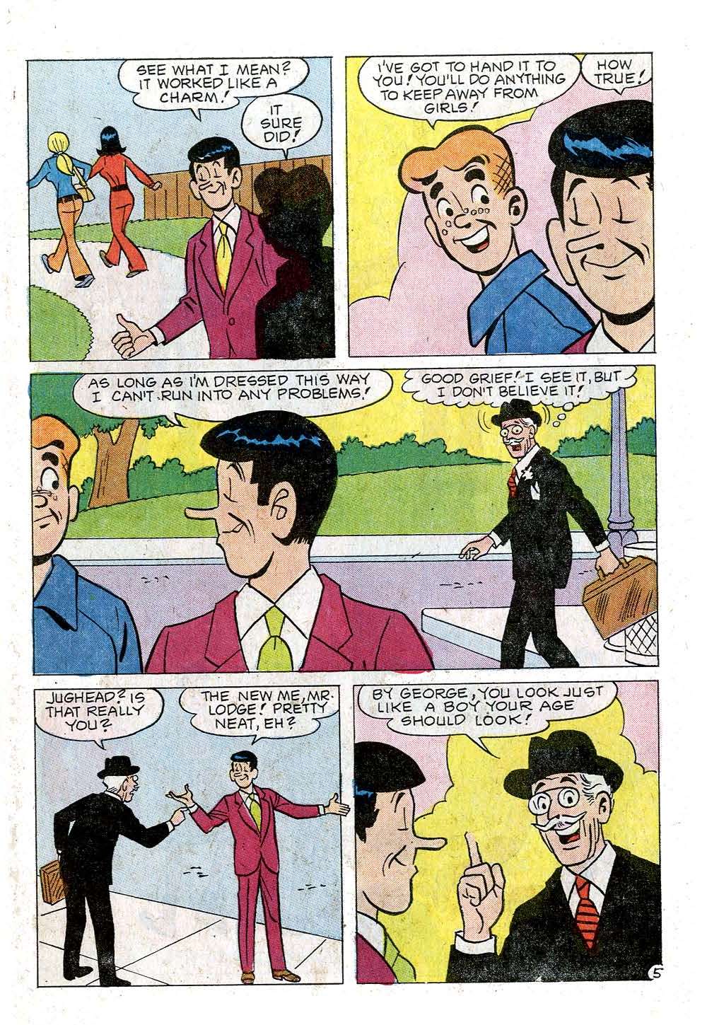 Read online Jughead (1965) comic -  Issue #205 - 7