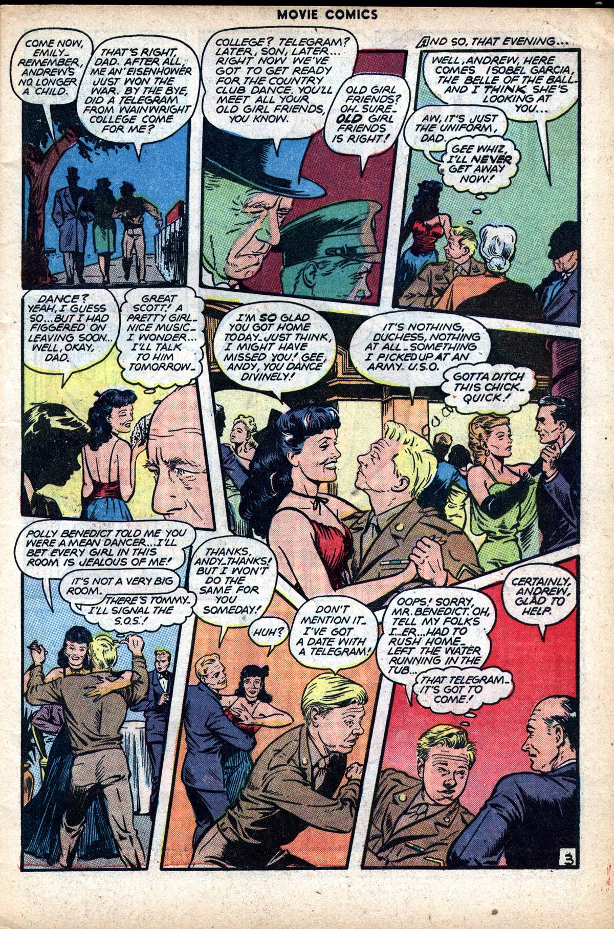 Read online Movie Comics (1946) comic -  Issue #3 - 5