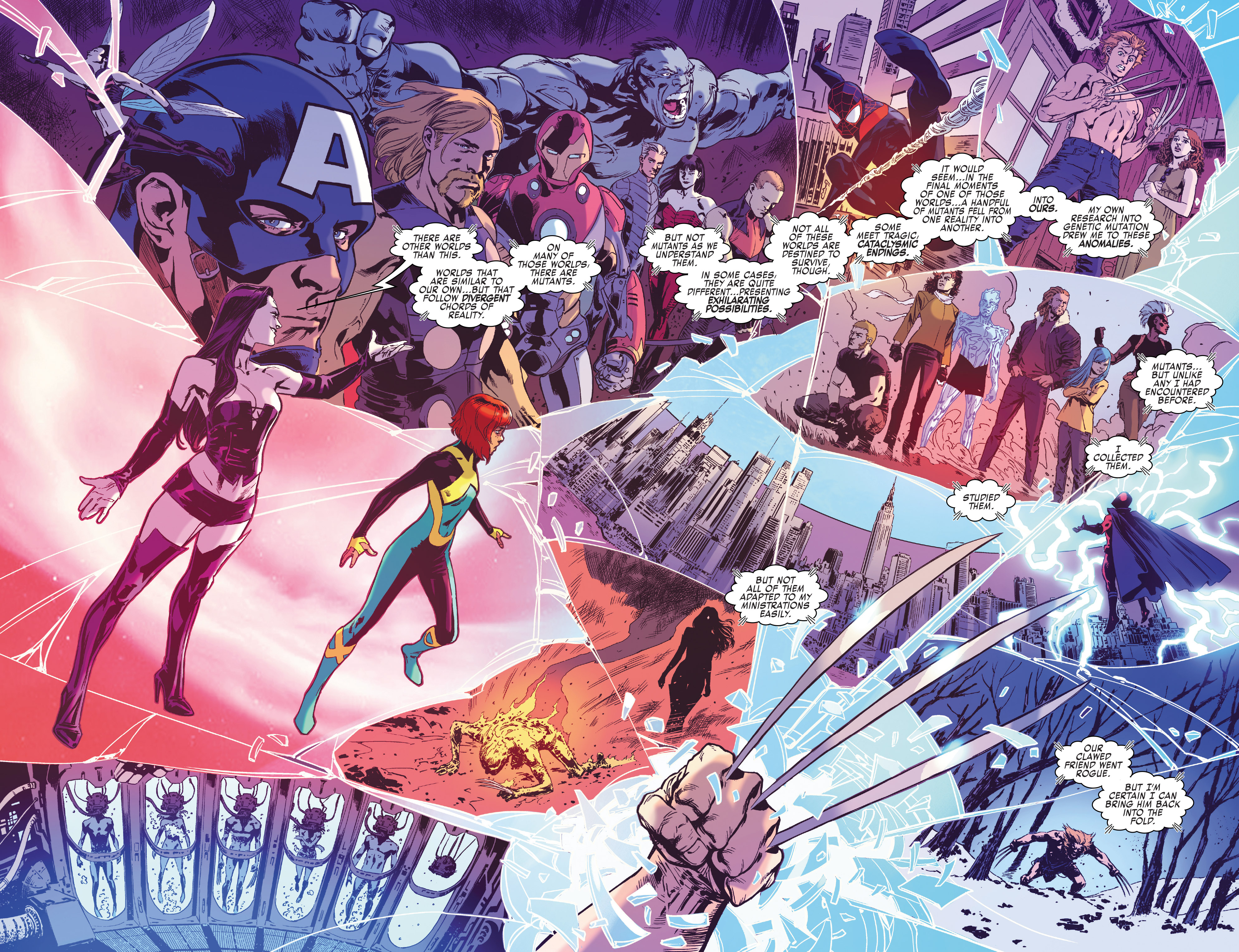Read online X-Men: Blue comic -  Issue #5 - 11