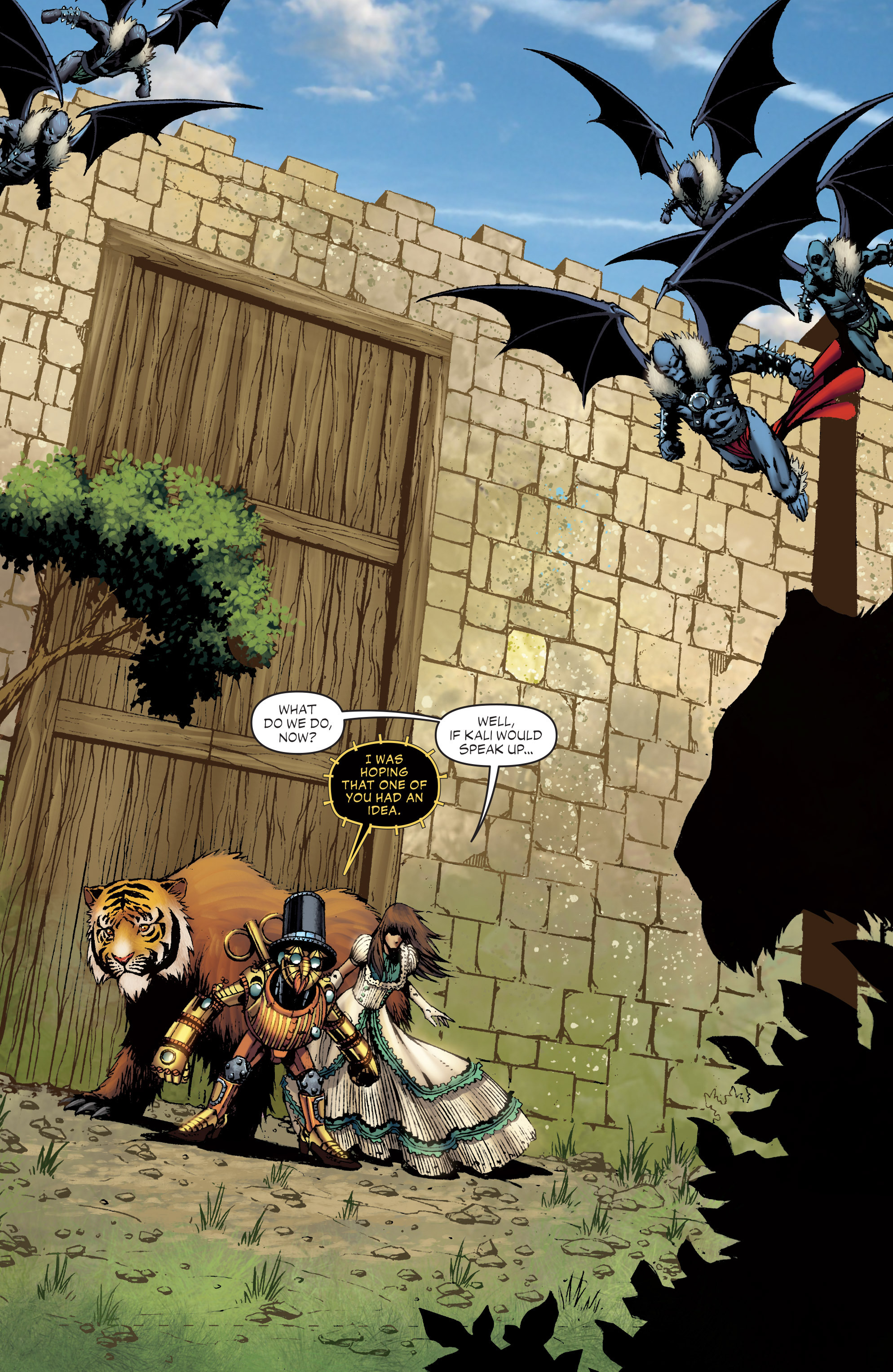 Read online Legends of Oz: Tik-Tok and the Kalidah comic -  Issue #3 - 4