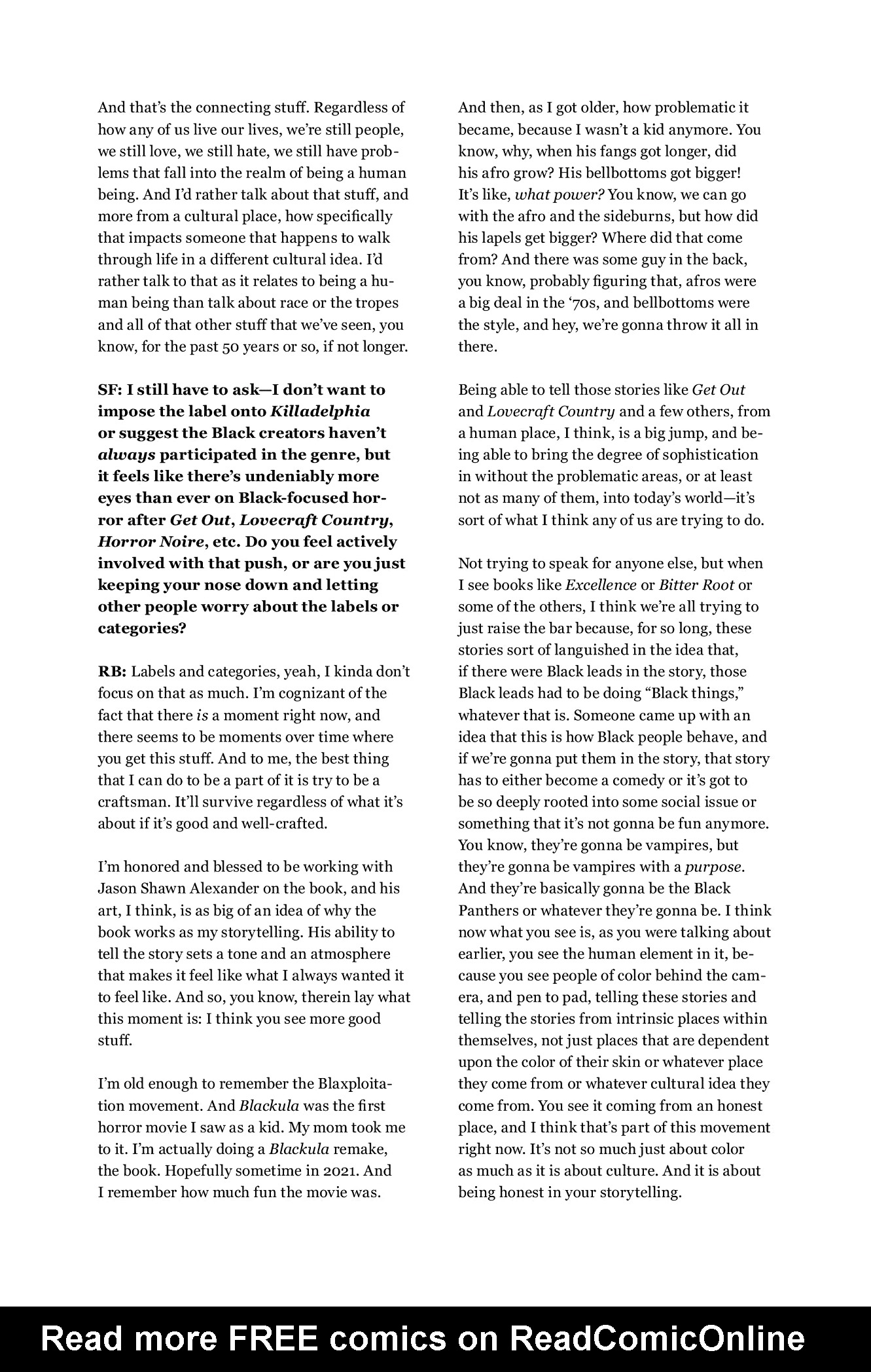 Read online Razorblades: The Horror Magazine comic -  Issue # _Year One Omnibus (Part 2) - 98