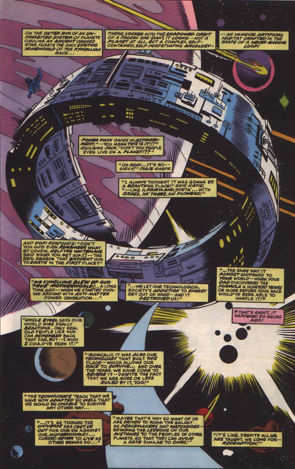 Read online Power Pack (1984) comic -  Issue #50 - 7