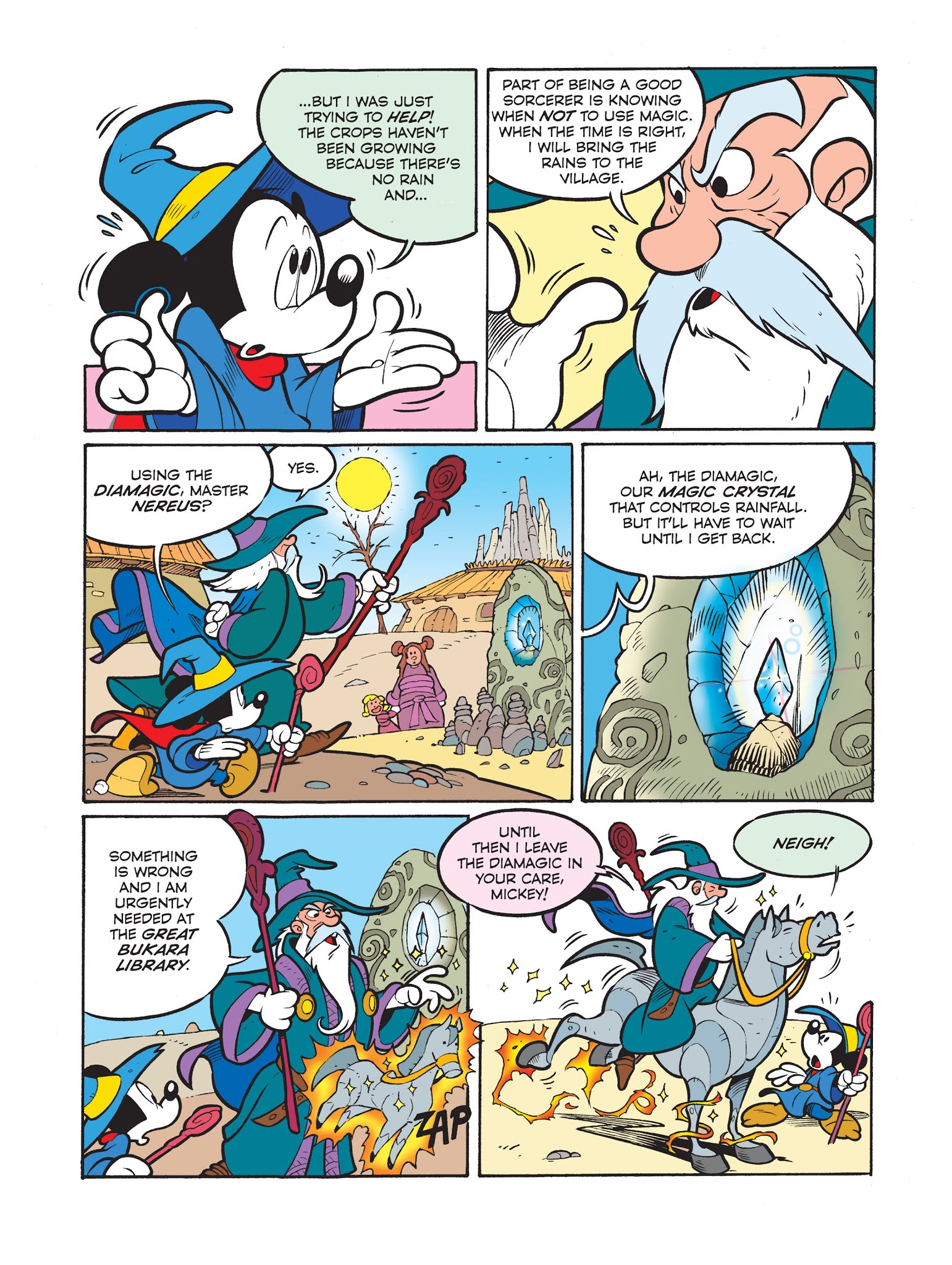 Read online Wizards of Mickey (2012) comic -  Issue #1 - 5