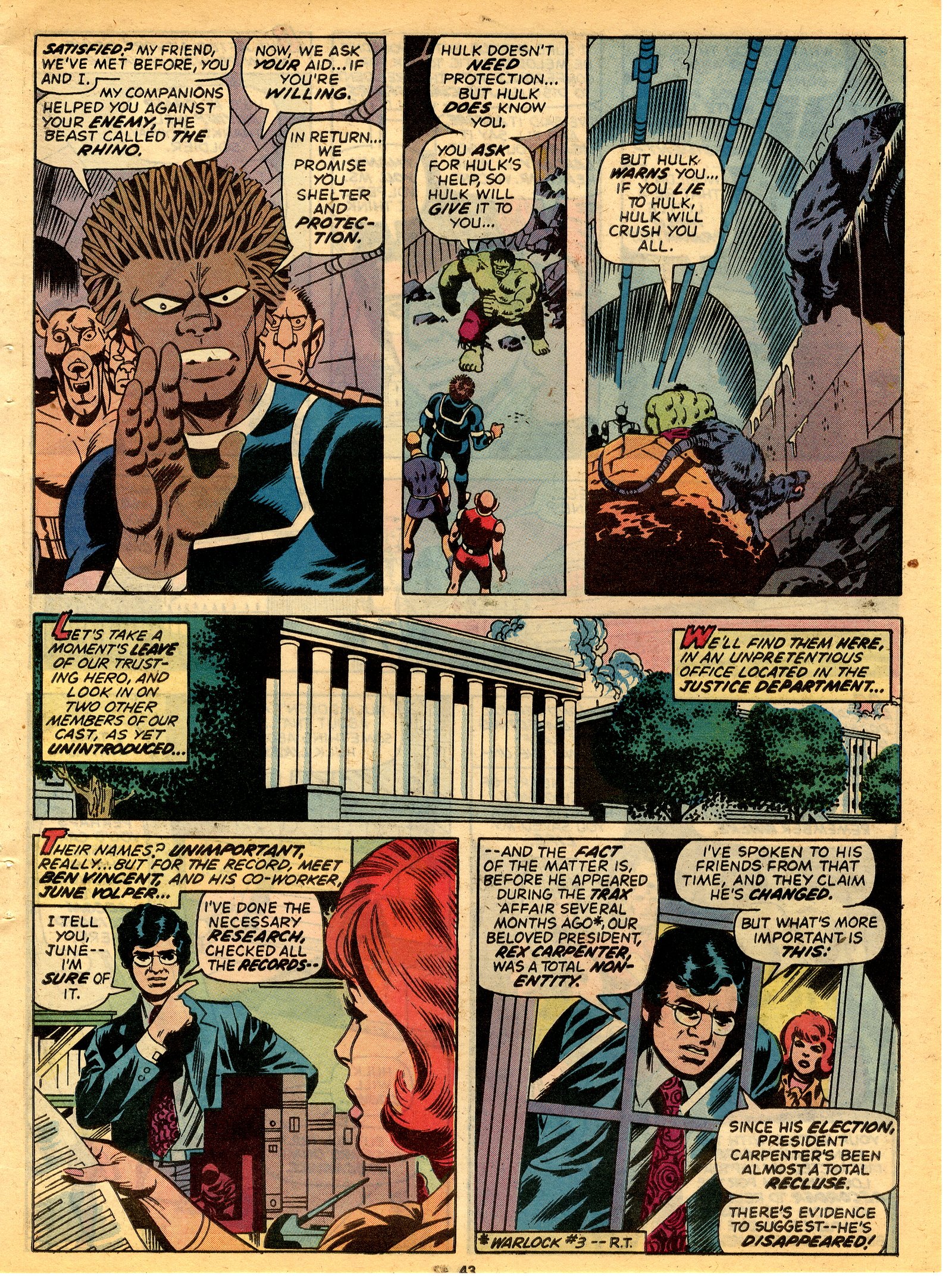 Read online Marvel Treasury Edition comic -  Issue #24 - 45