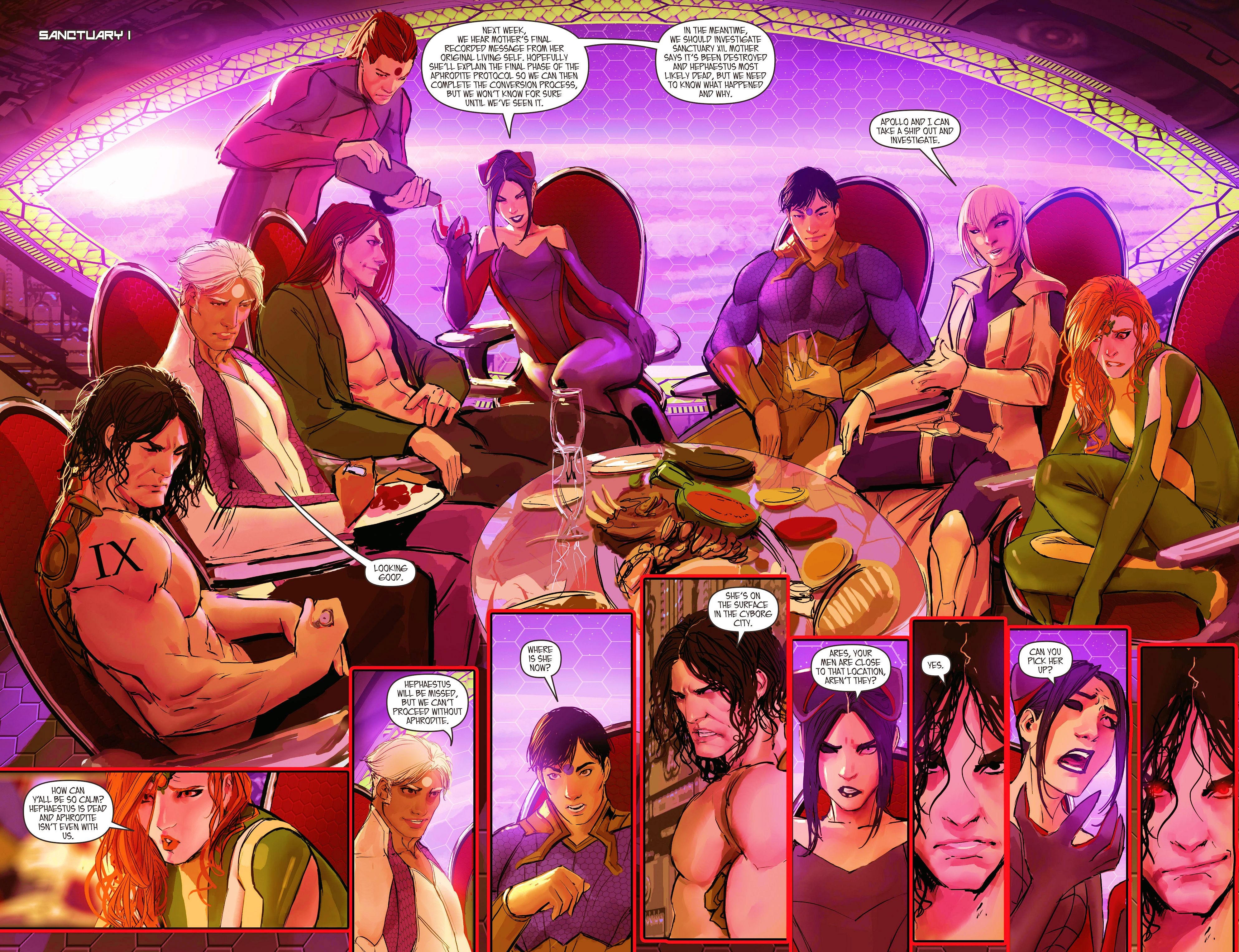 Read online Aphrodite IX (2013) comic -  Issue #10 - 10