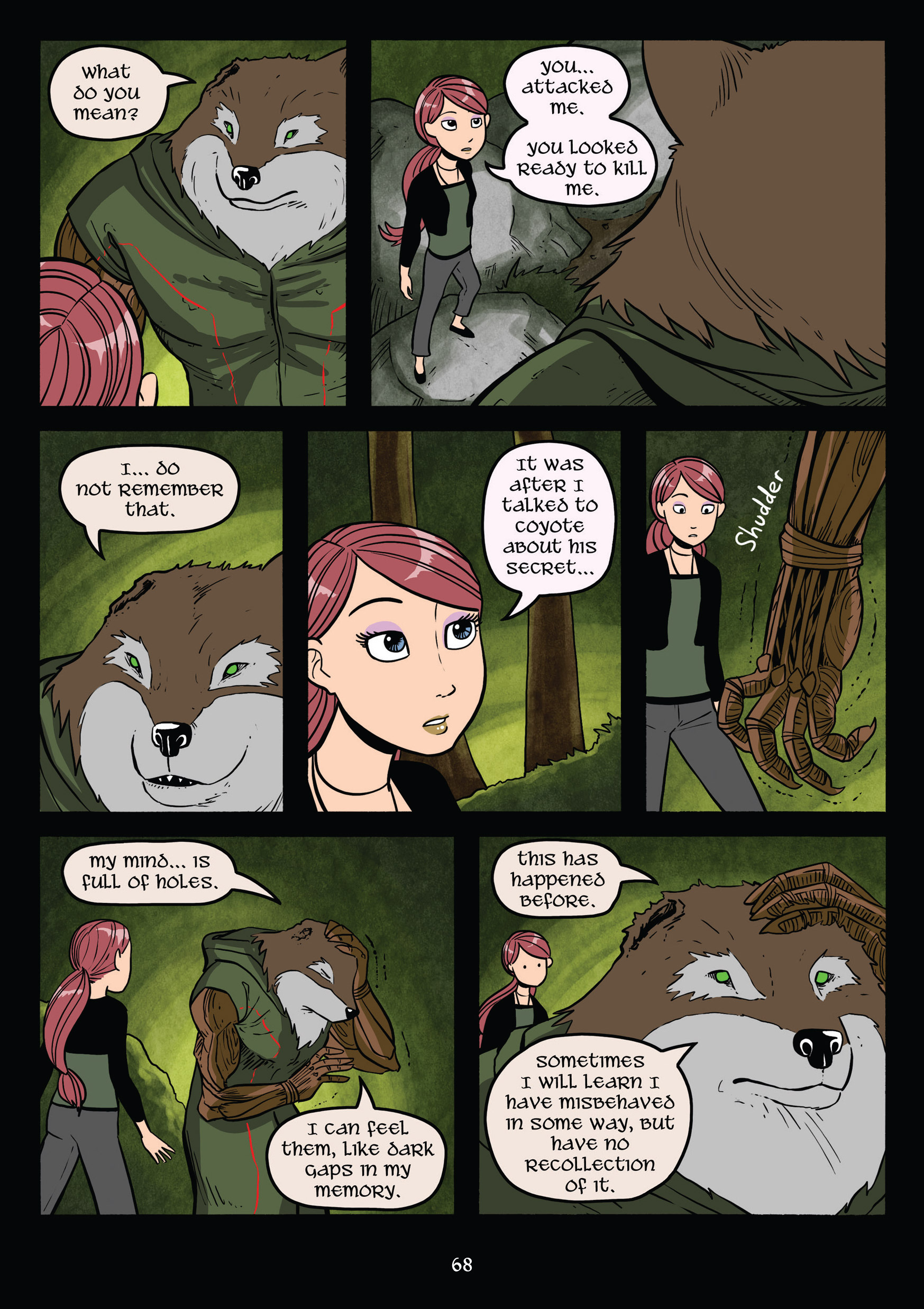 Read online Gunnerkrigg Court comic -  Issue # TPB 5 (Part 1) - 68