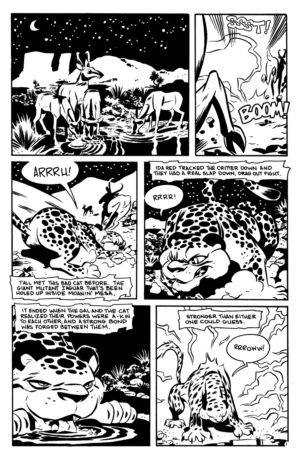 Read online Mutant, Texas: Tales of Sheriff Ida Red comic -  Issue #4 - 3