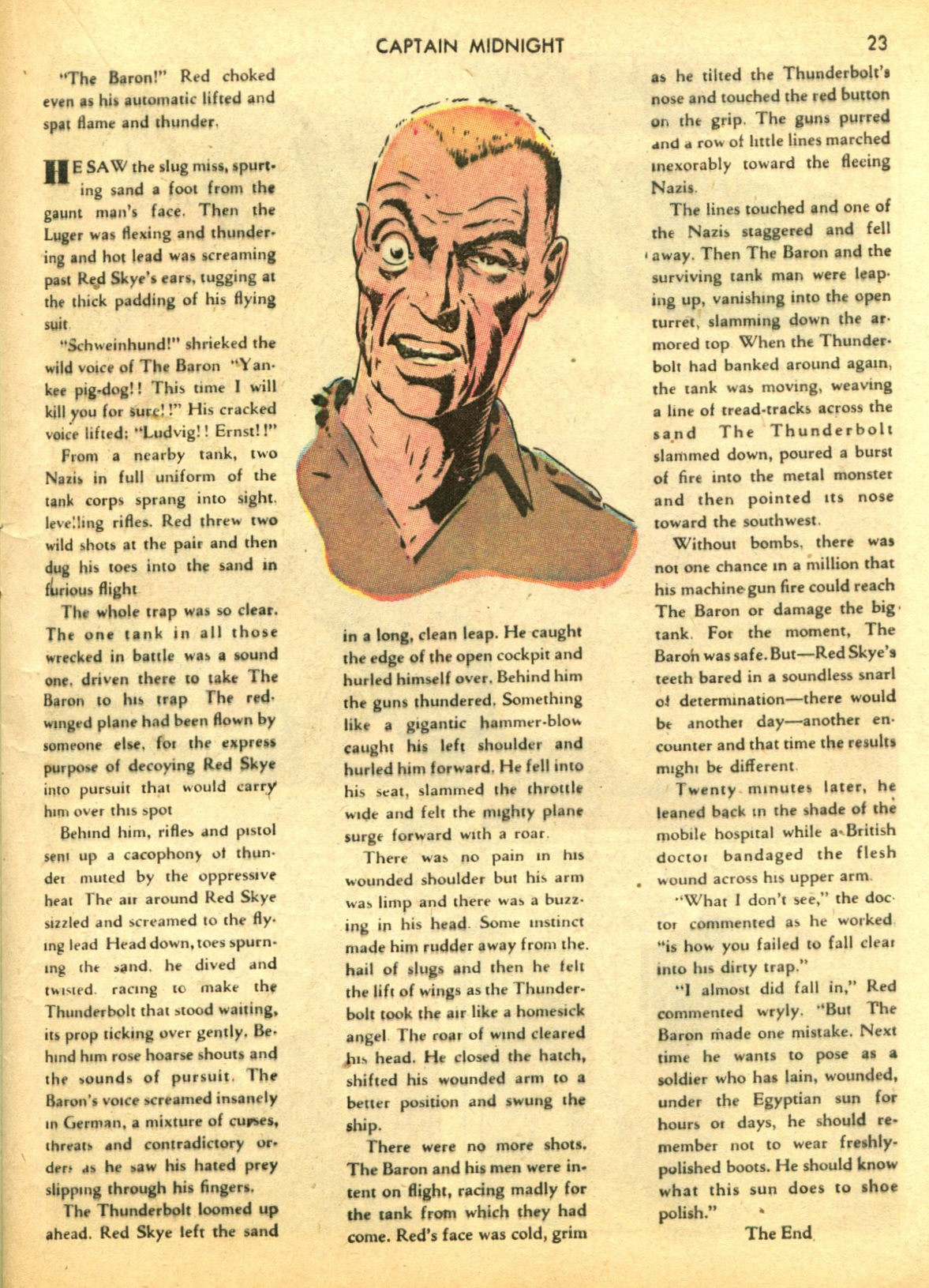 Read online Captain Midnight (1942) comic -  Issue #5 - 23