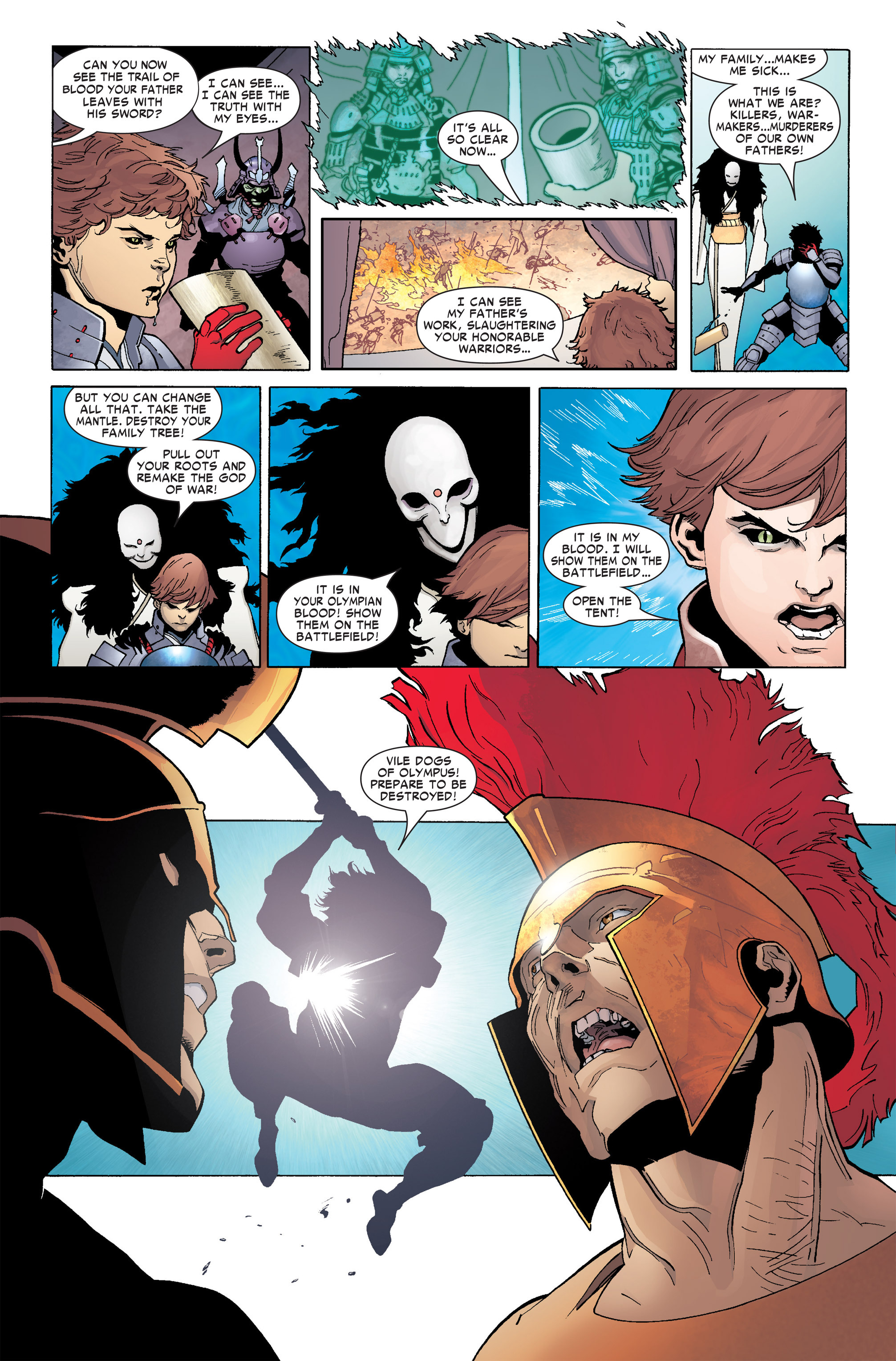 Read online Ares comic -  Issue #4 - 5