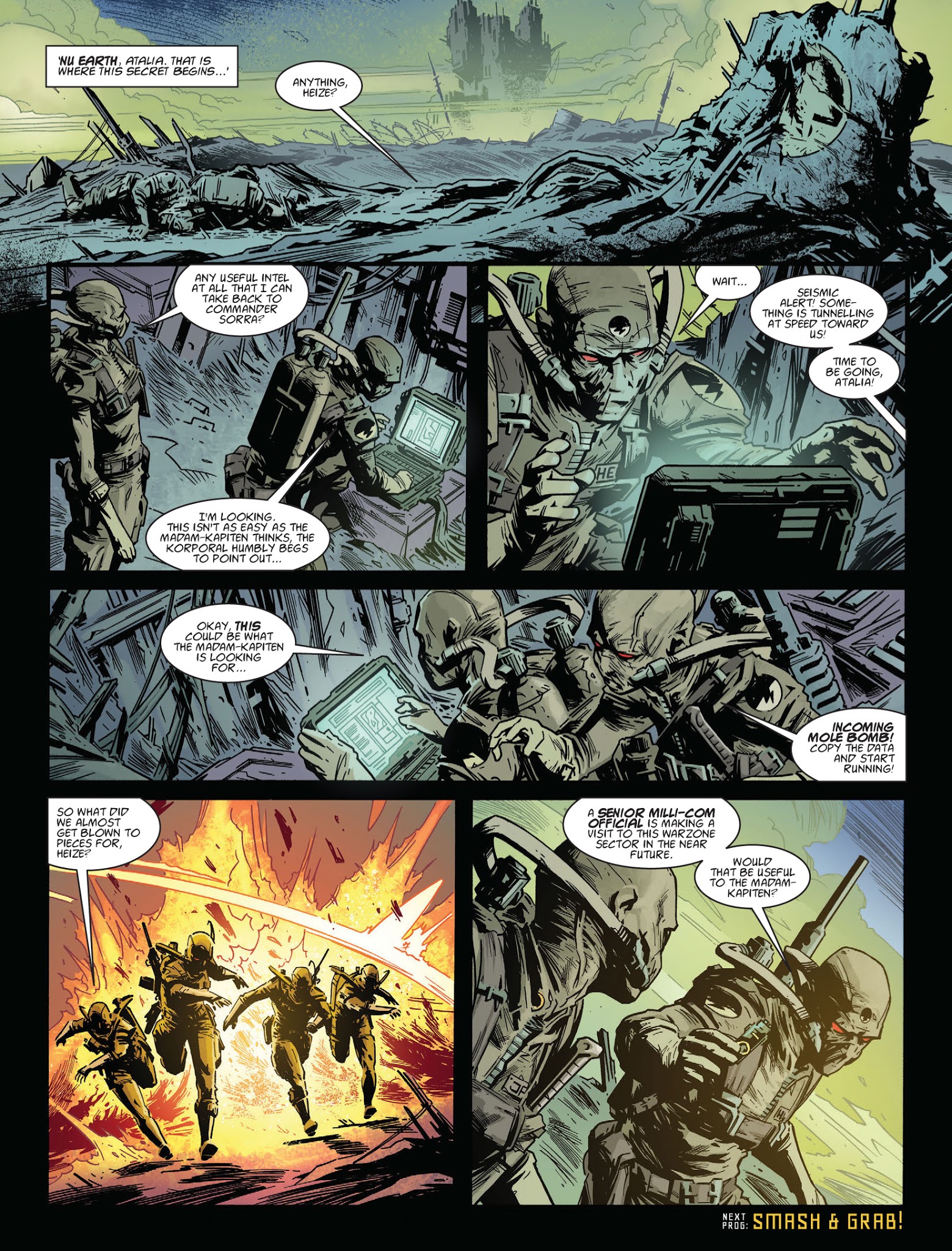 Read online 2000 AD comic -  Issue #2075 - 13