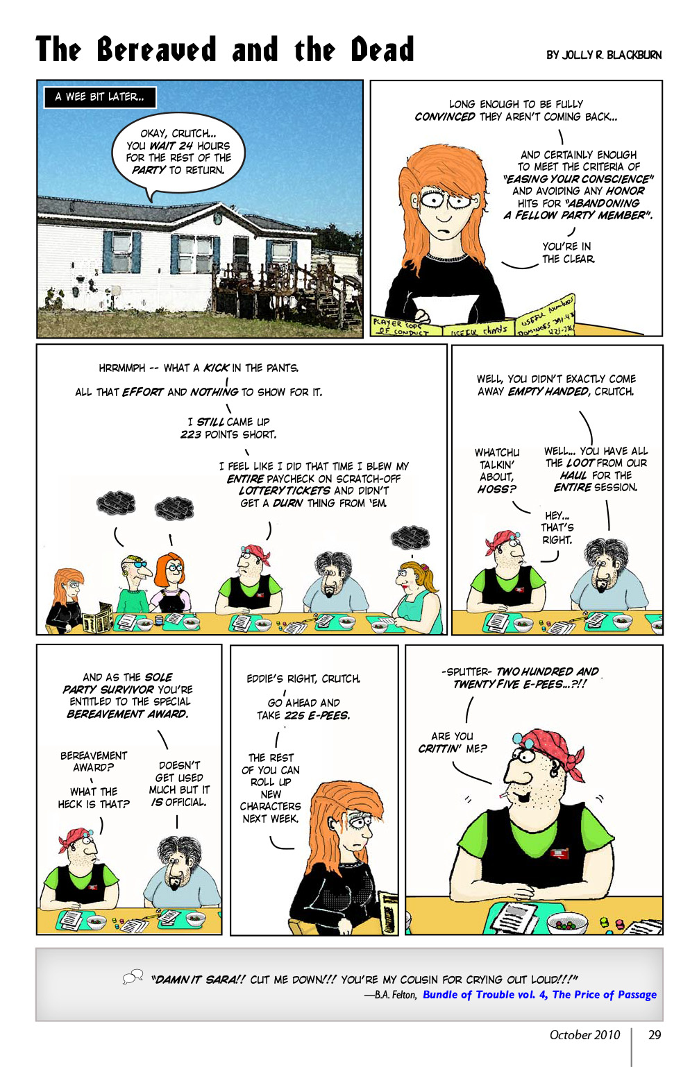 Read online Knights of the Dinner Table comic -  Issue #168 - 31