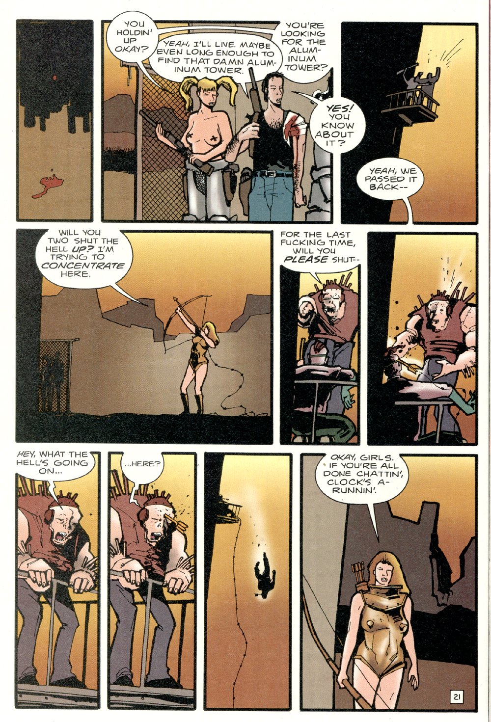 Read online Industrial Gothic comic -  Issue #4 - 23