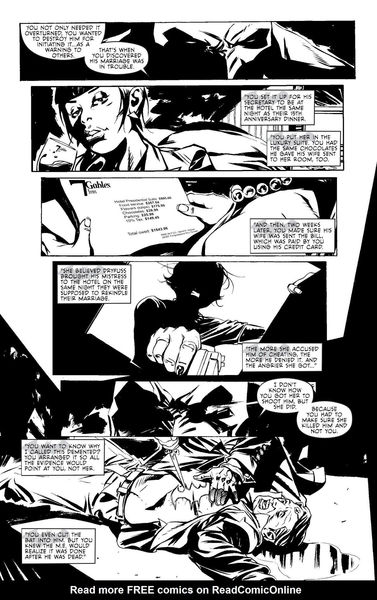 Read online Batman Black and White (2013) comic -  Issue #3 - 28