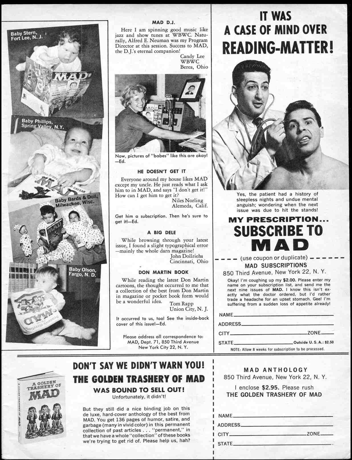 Read online MAD comic -  Issue #71 - 5