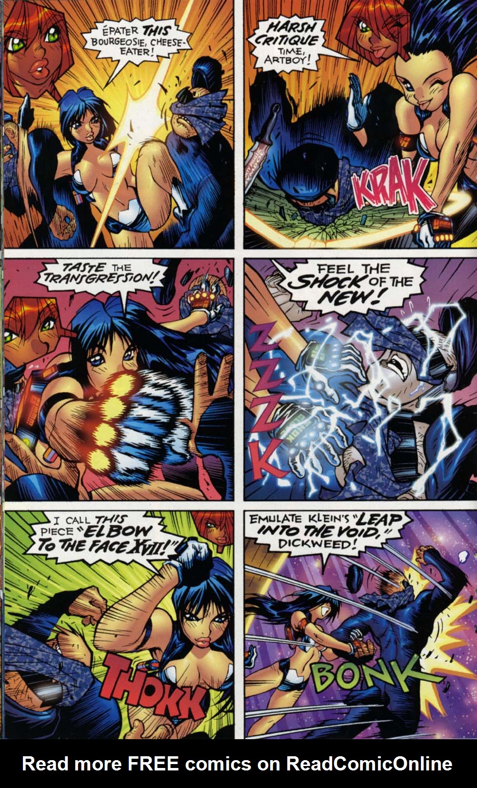Read online Dirty Pair: Run From the Future comic -  Issue #2 - 18