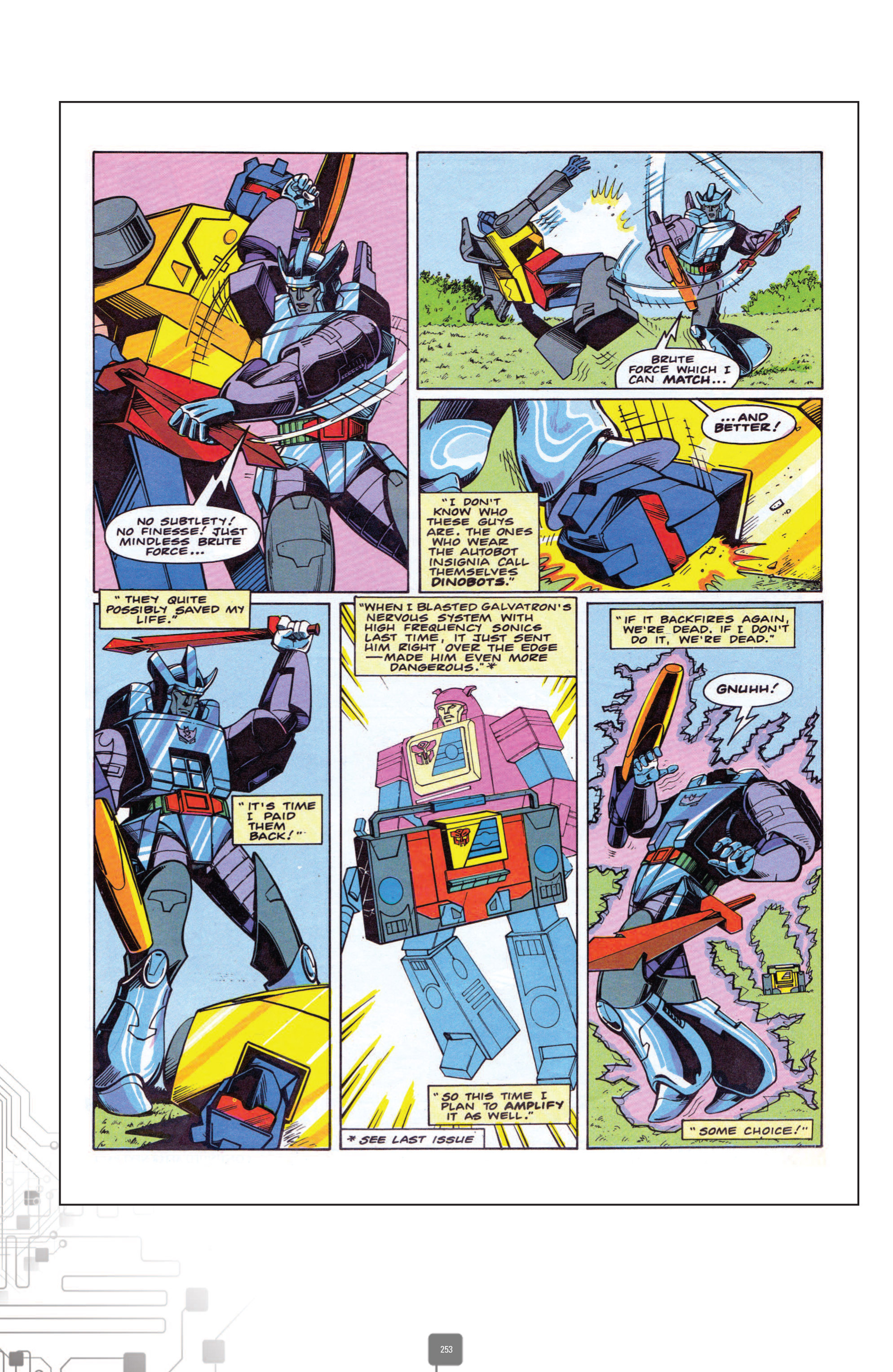 Read online The Transformers Classics UK comic -  Issue # TPB 3 - 253