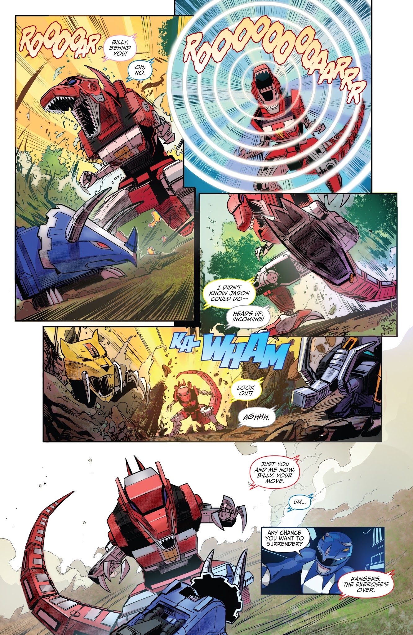 Read online Saban's Go Go Power Rangers comic -  Issue #5 - 22