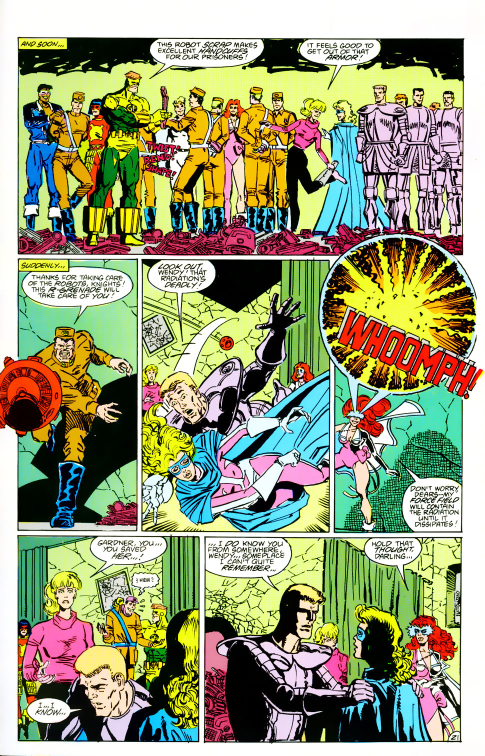 Read online The Outsiders (1985) comic -  Issue #27 - 22