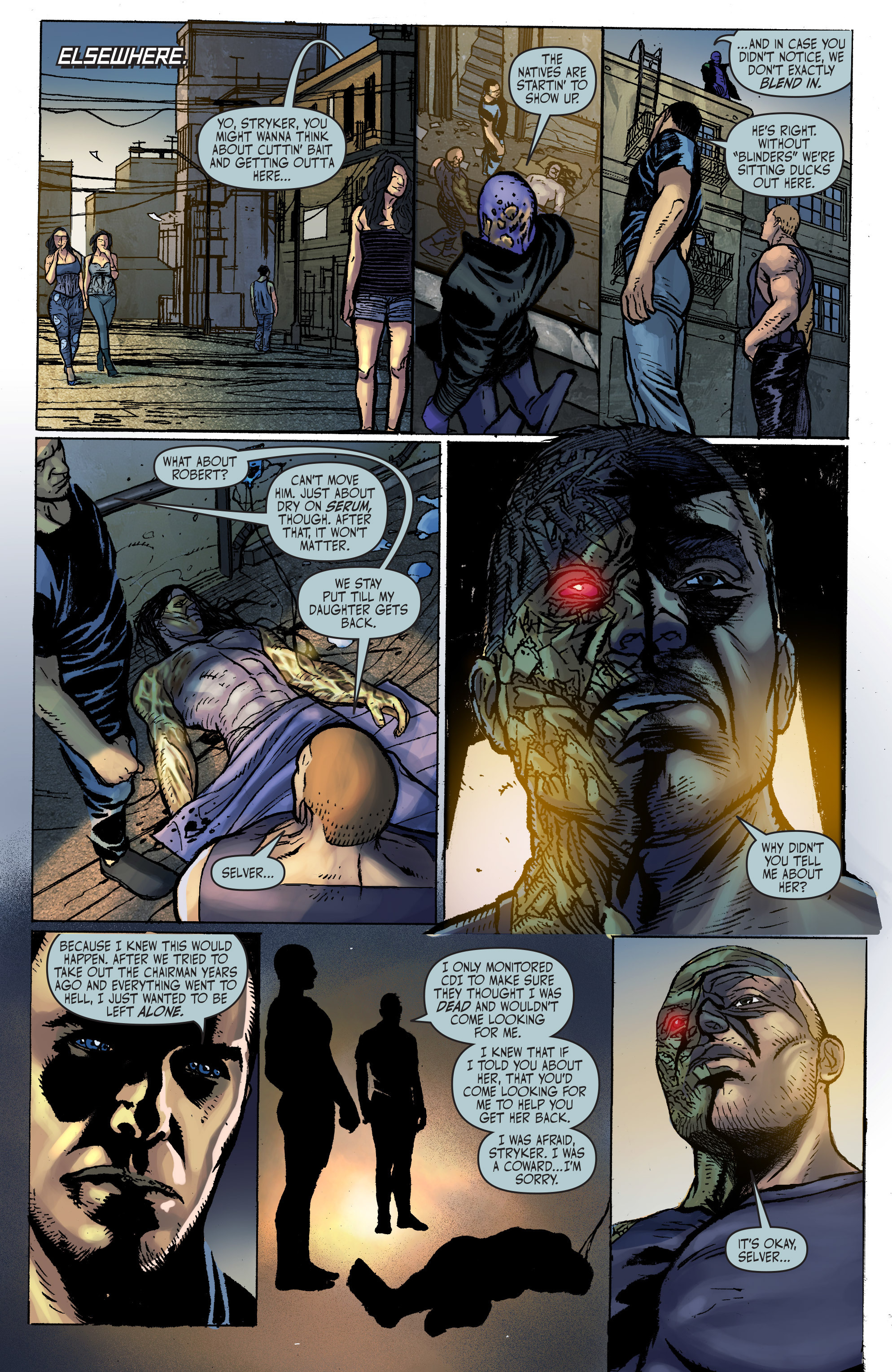 Read online Cyberforce (2012) comic -  Issue #8 - 10