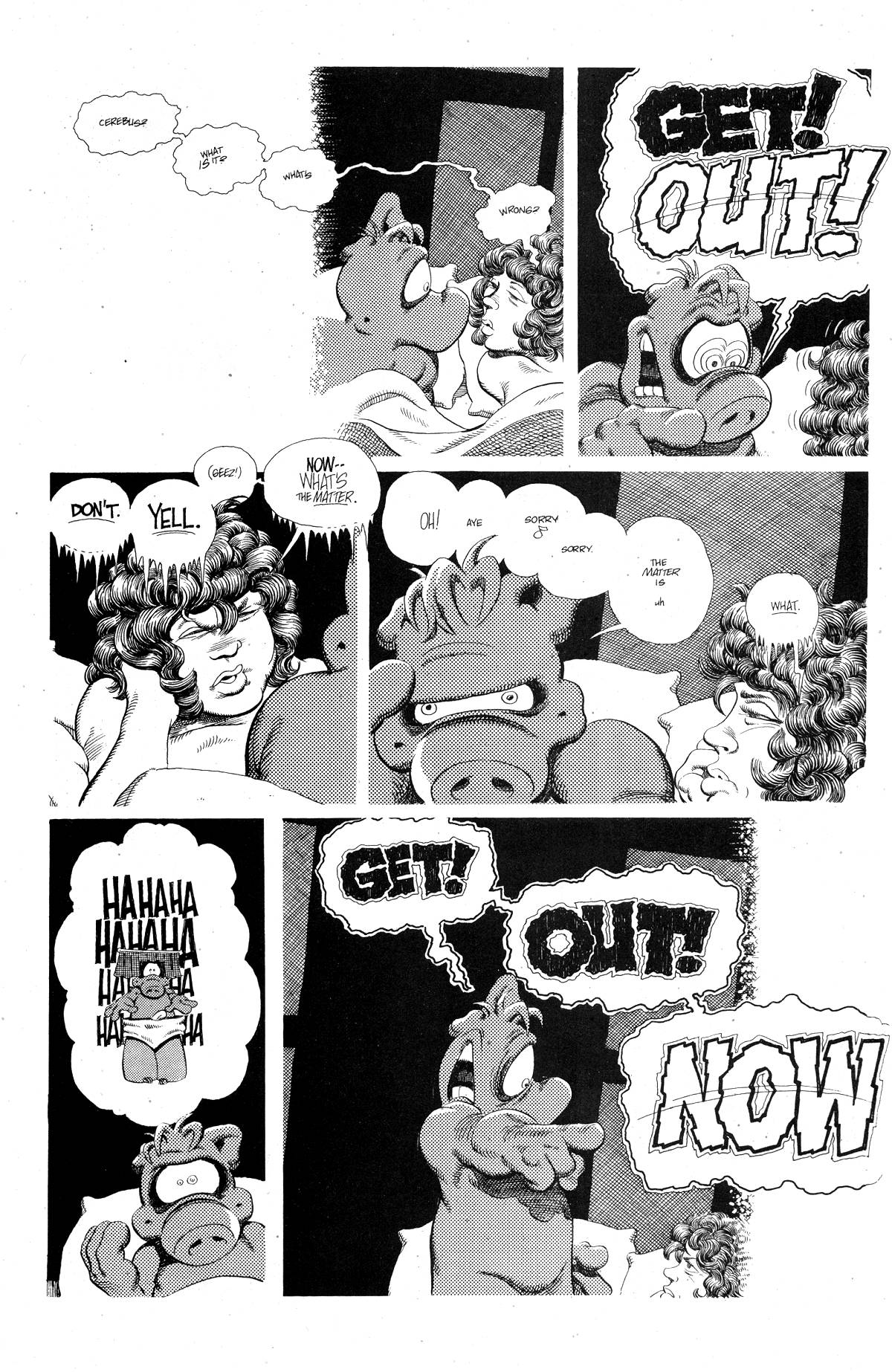 Read online Cerebus comic -  Issue #219 - 7