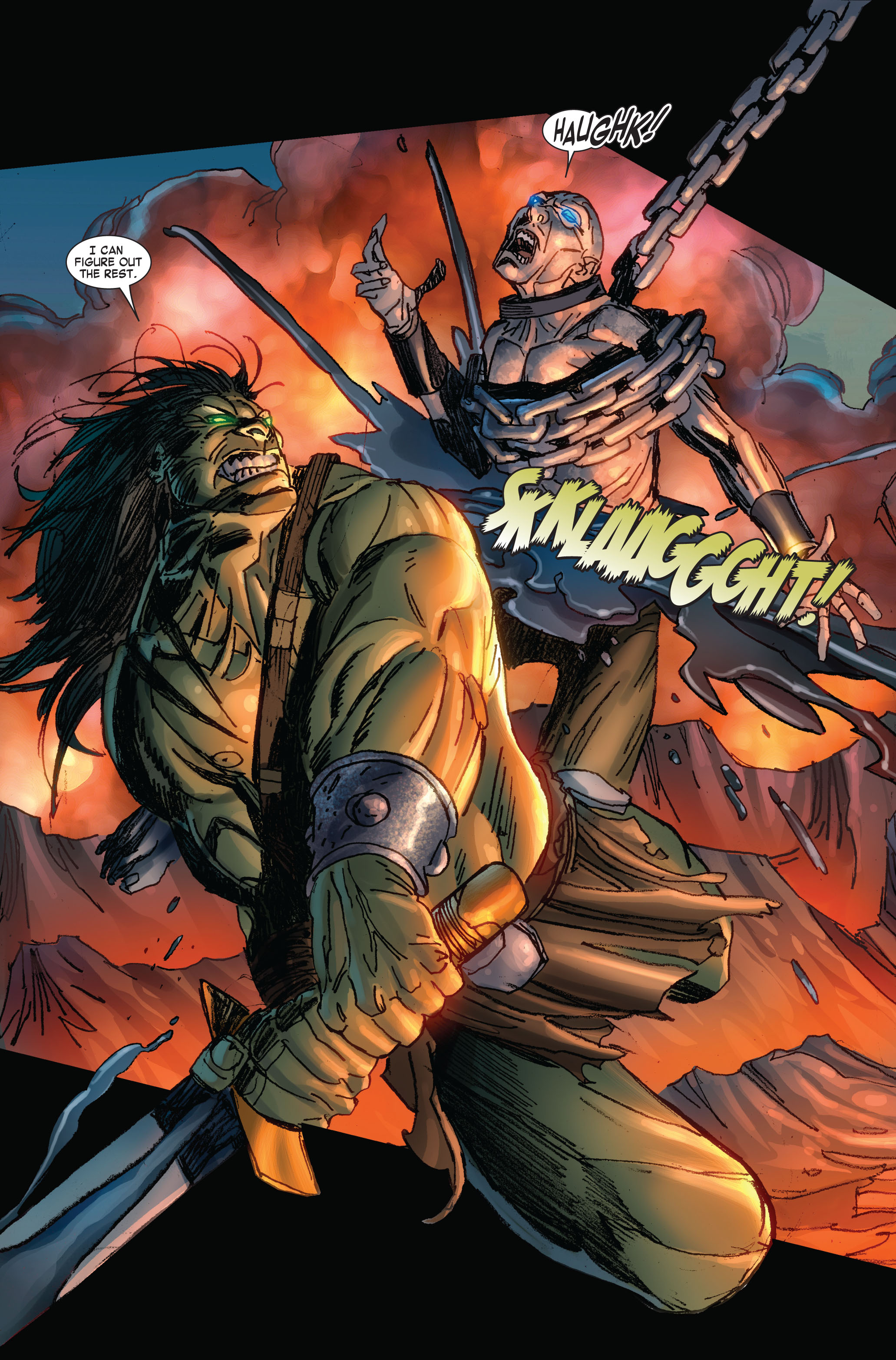 Read online Skaar: Son of Hulk comic -  Issue #5 - 14
