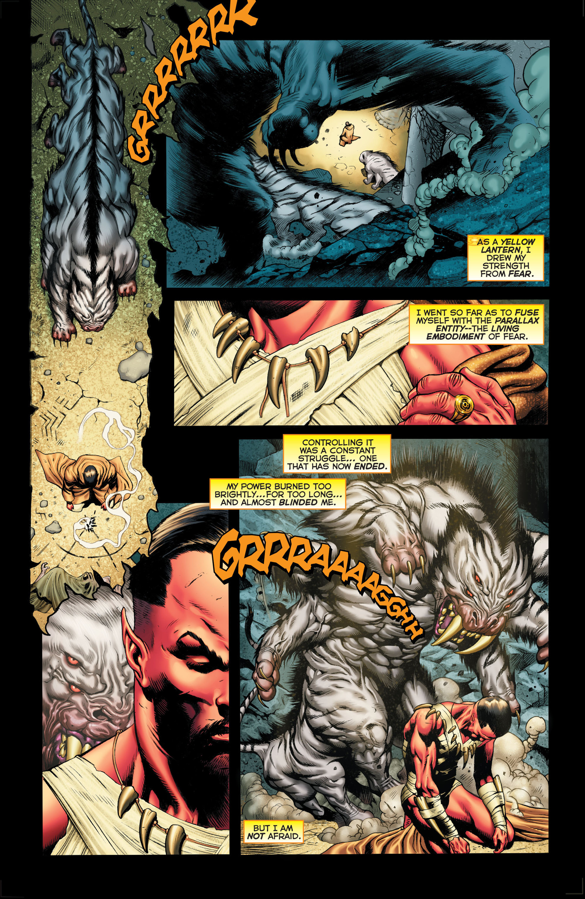Read online Sinestro comic -  Issue #1 - 4