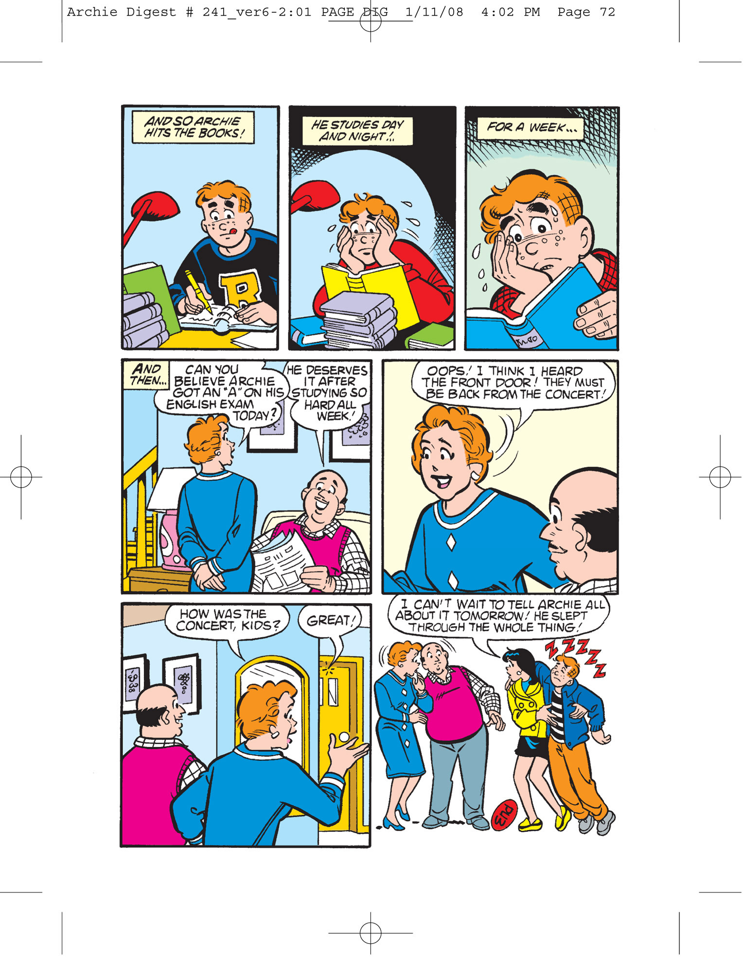 Read online Archie Digest Magazine comic -  Issue #241 - 60