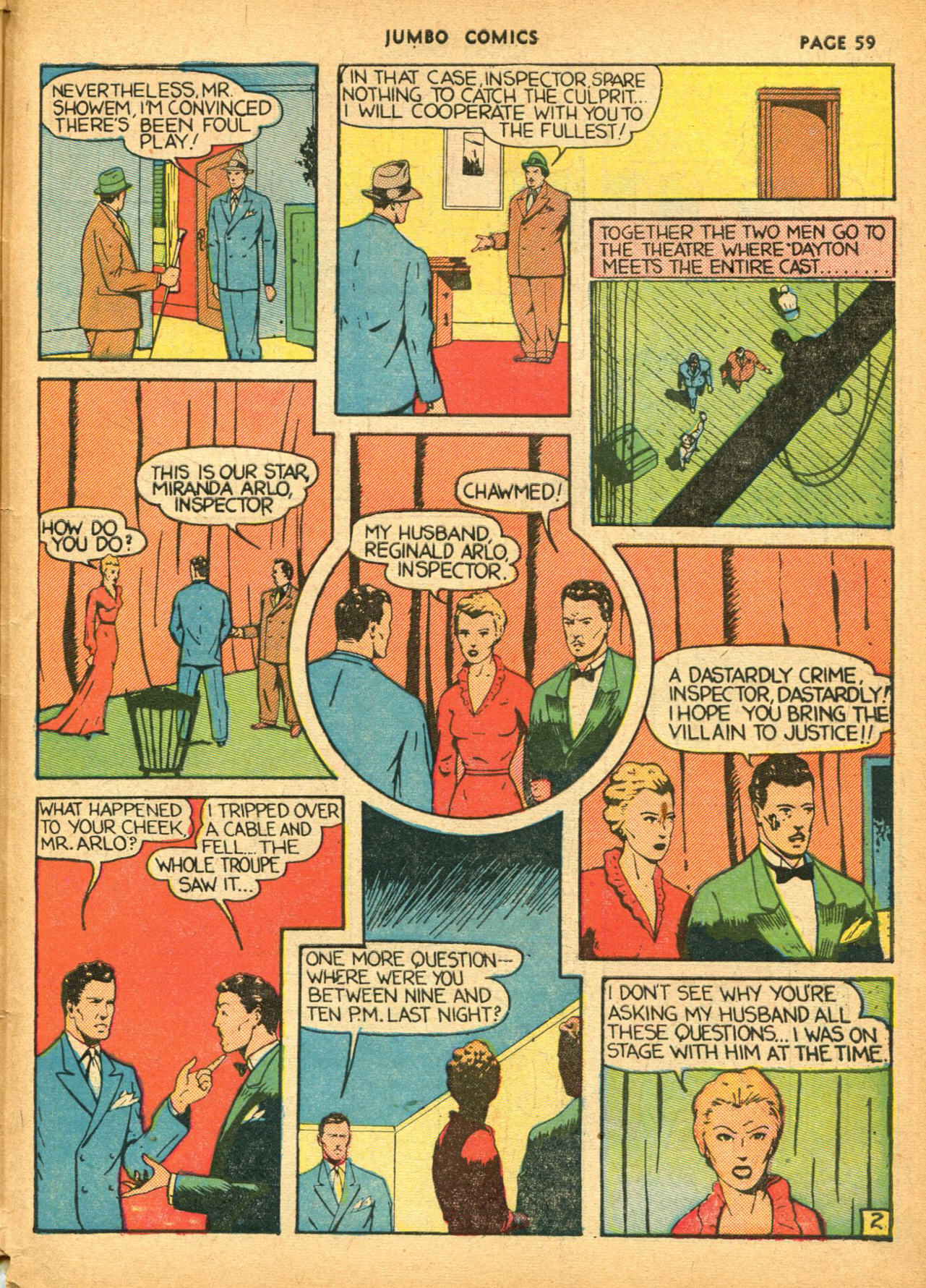 Read online Jumbo Comics comic -  Issue #15y - 61