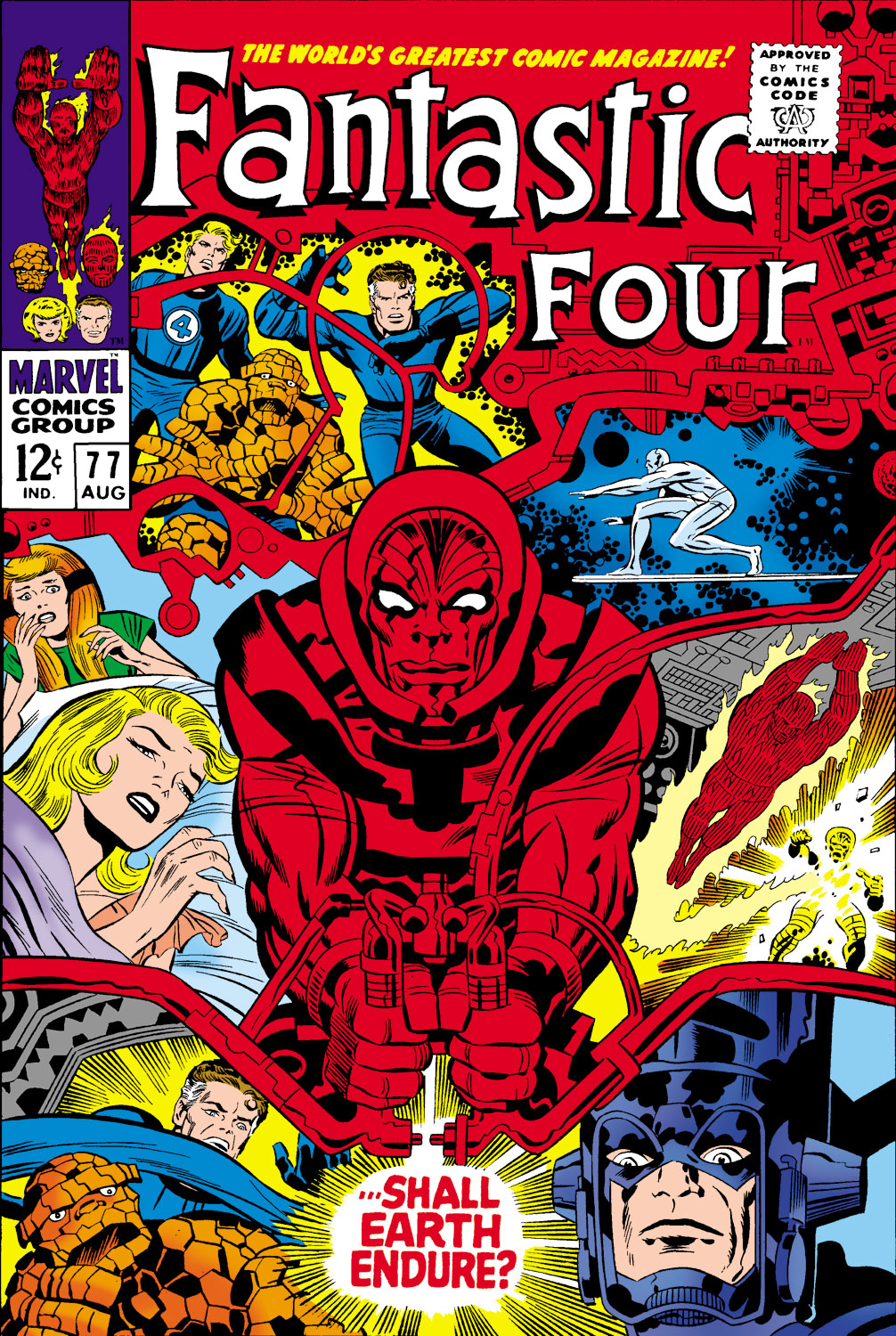 Read online Fantastic Four (1961) comic -  Issue #77 - 1