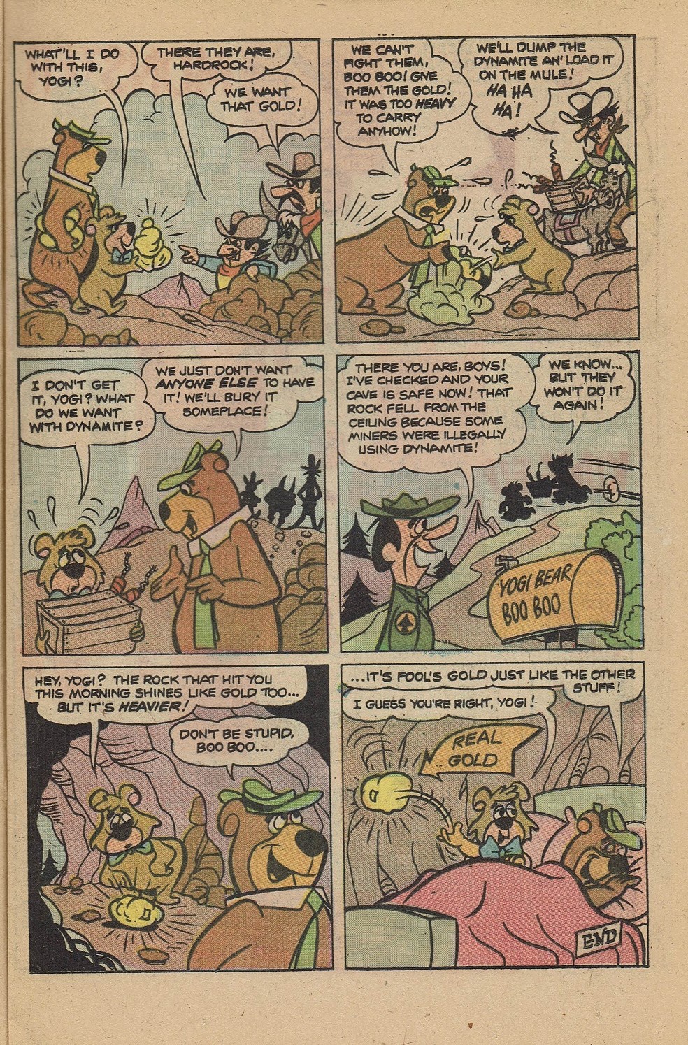 Read online Yogi Bear (1970) comic -  Issue #27 - 13