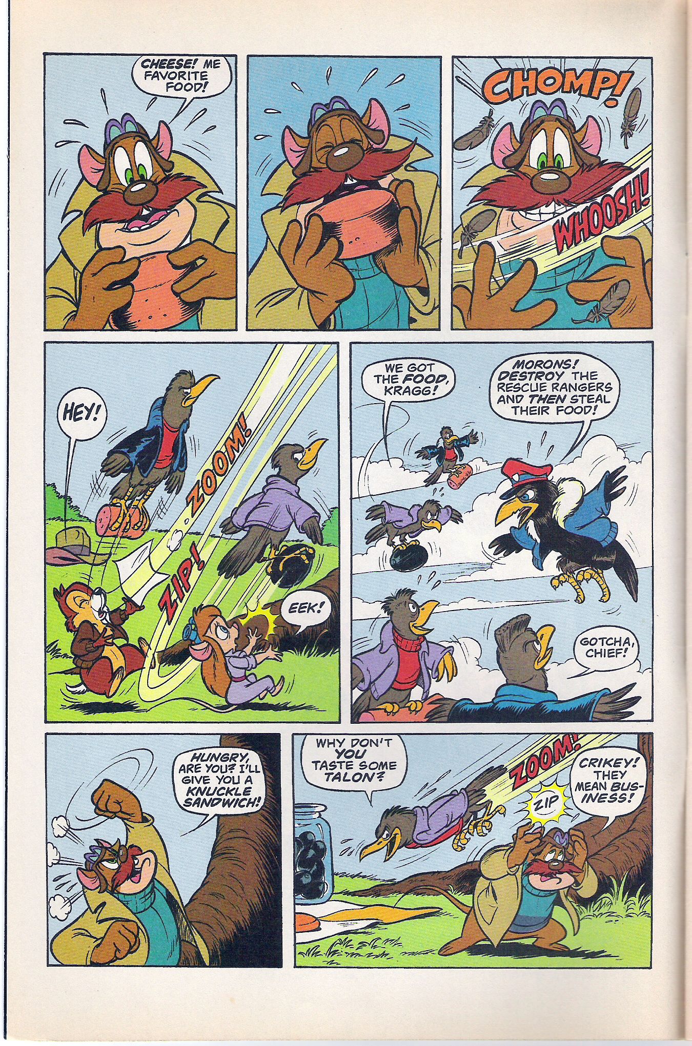 Read online Disney's Chip 'N Dale Rescue Rangers comic -  Issue #3 - 4