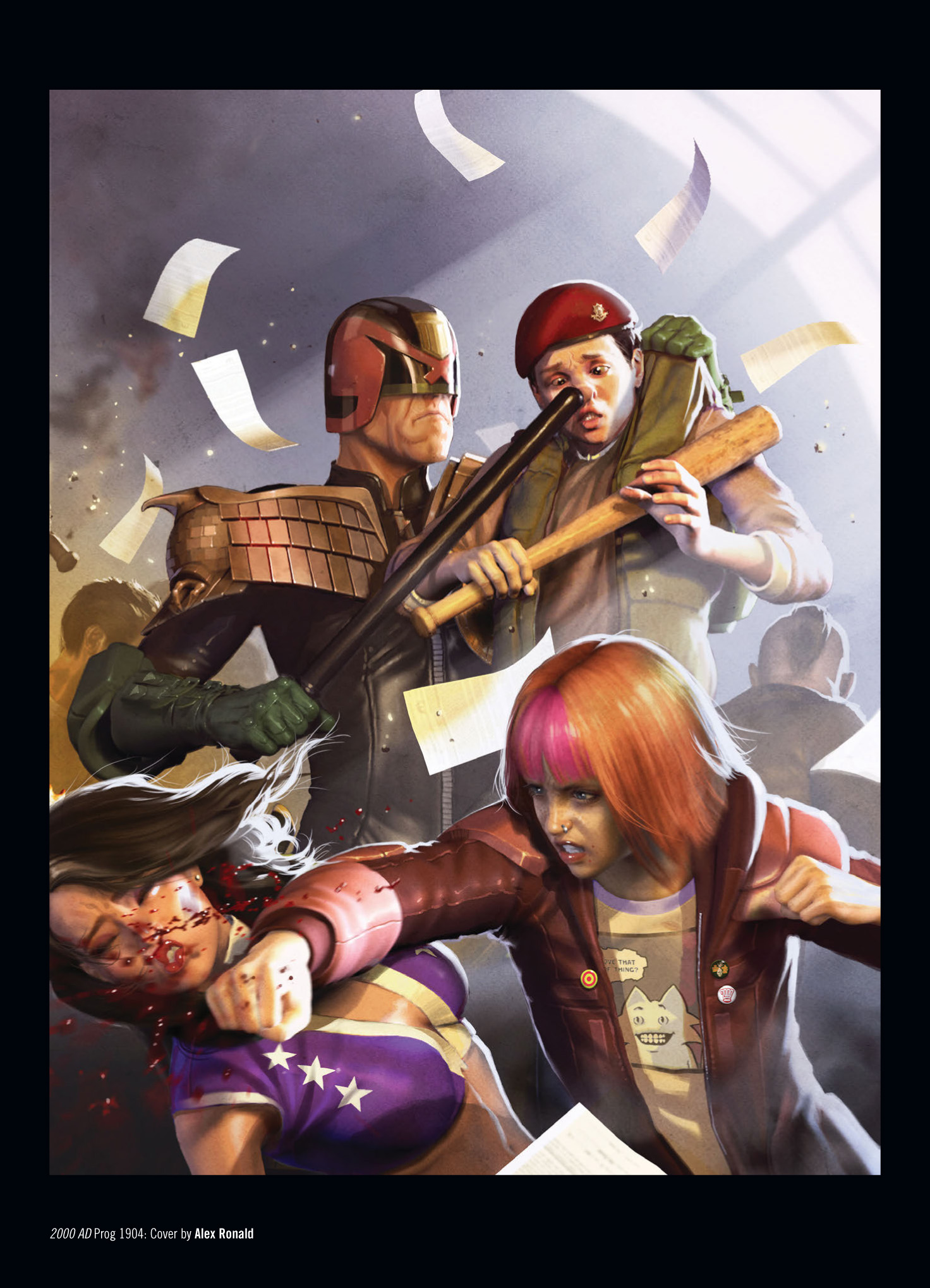 Read online Judge Dredd Megazine (Vol. 5) comic -  Issue #396 - 129