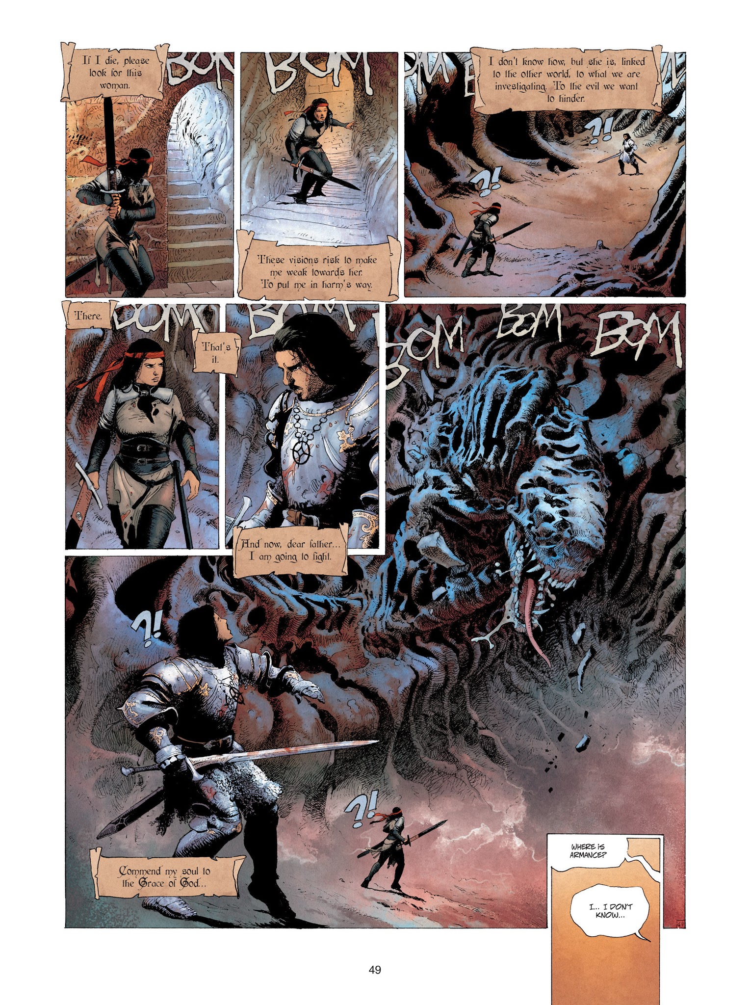 Read online Marie of the Dragons comic -  Issue #1 - 49