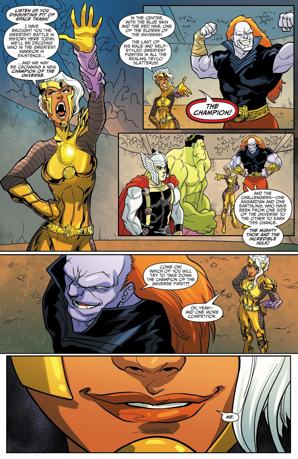 Thor vs. Hulk: Champions of the Universe issue 6 - Page 9