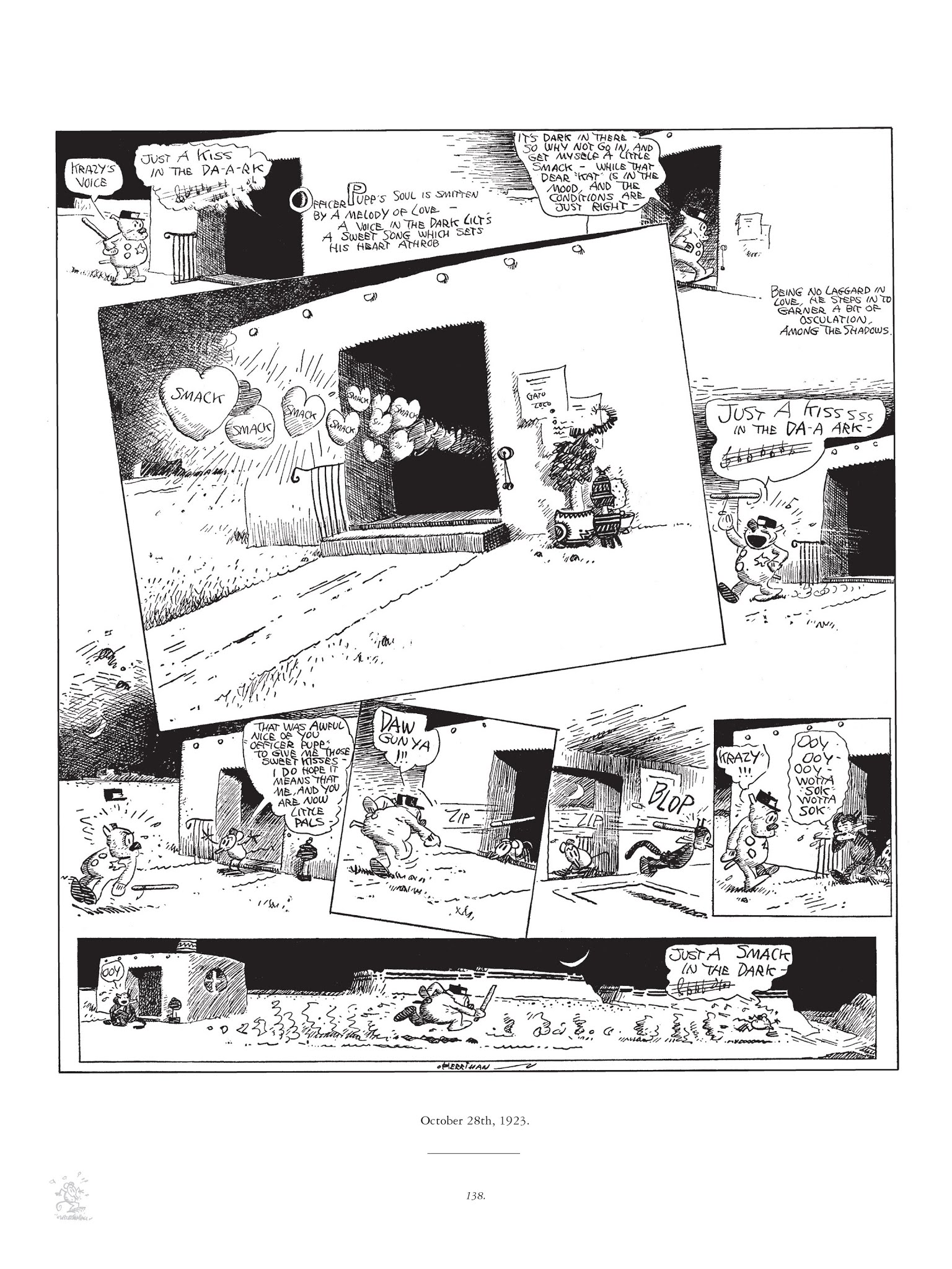Read online Krazy & Ignatz comic -  Issue # TPB 3 - 138
