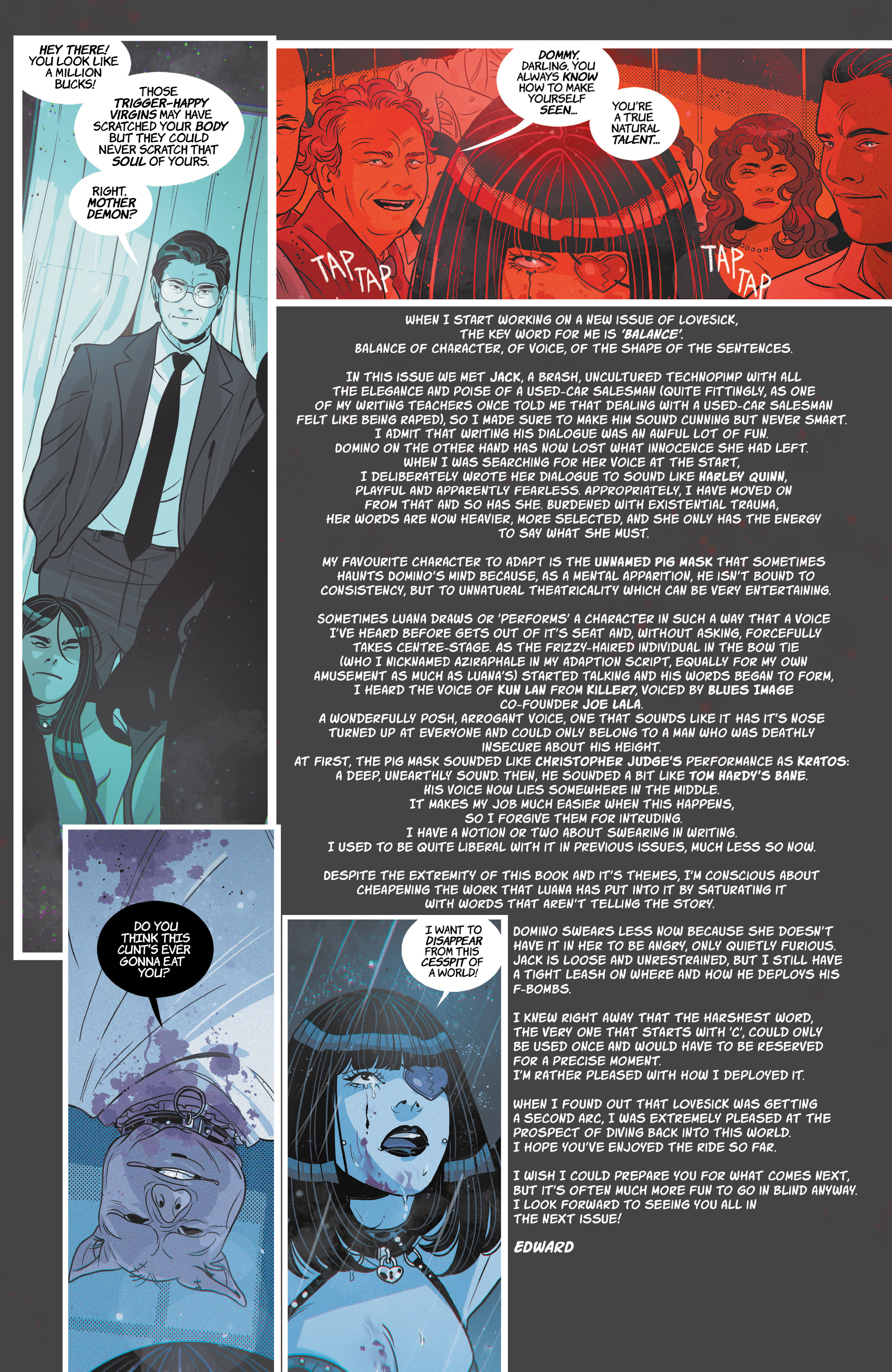 Read online Lovesick comic -  Issue #4 - 34