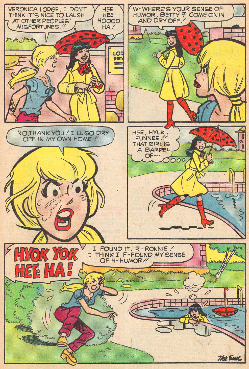 Read online Archie's Girls Betty and Veronica comic -  Issue #252 - 33