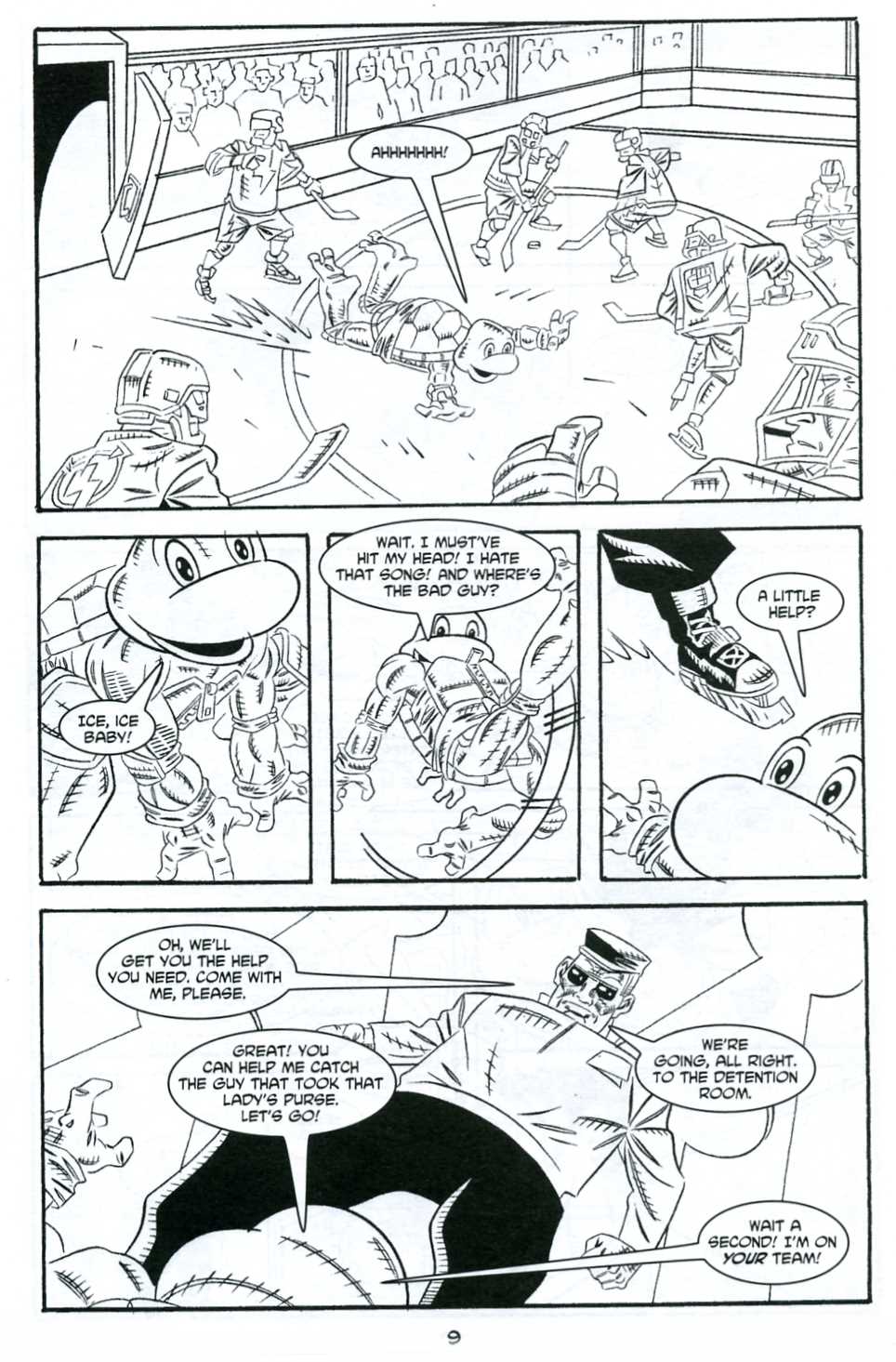 Read online TMNT Movie Prequel comic -  Issue #2 - 11