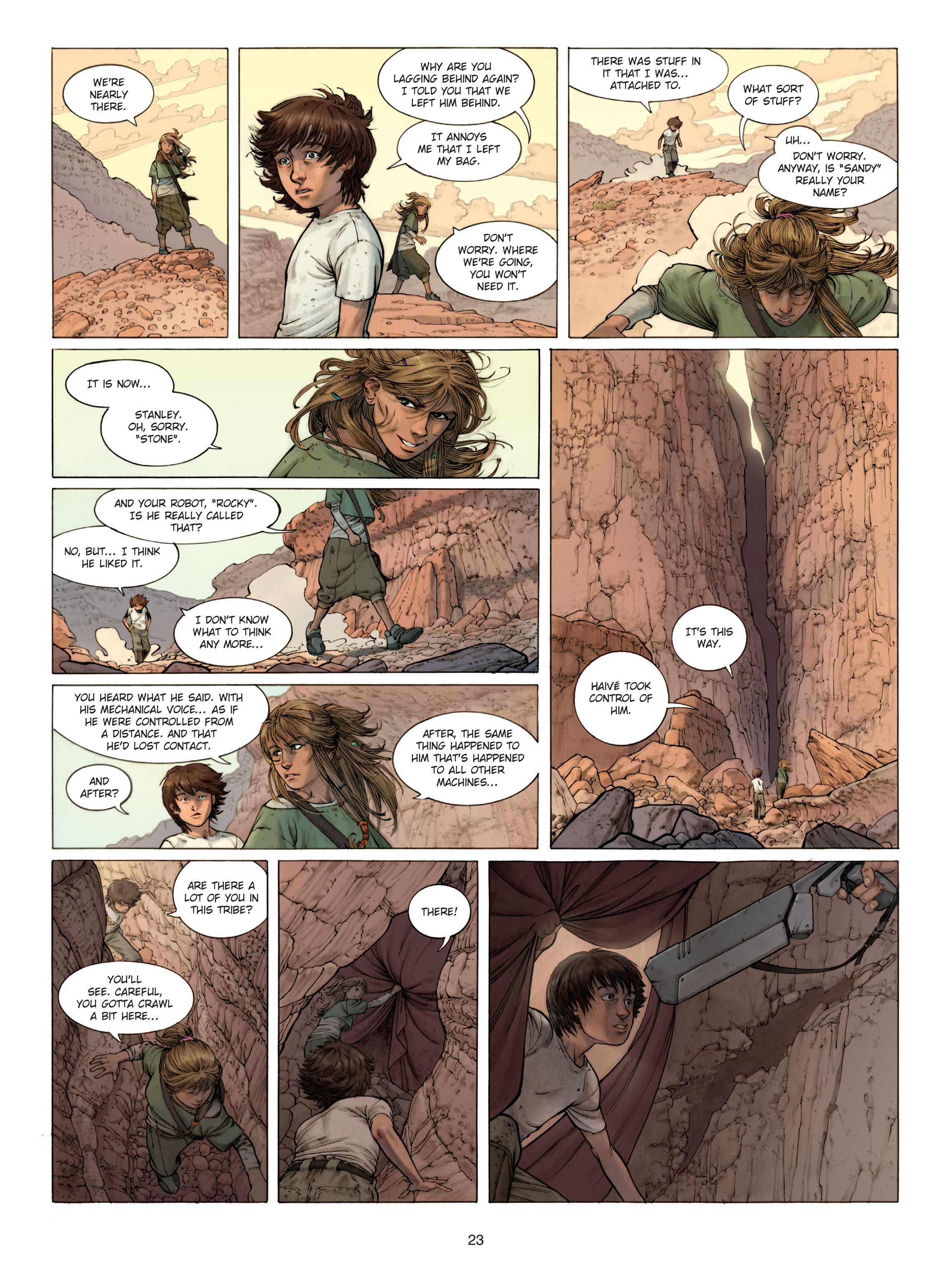 Read online Rock & Stone comic -  Issue #1 - 23