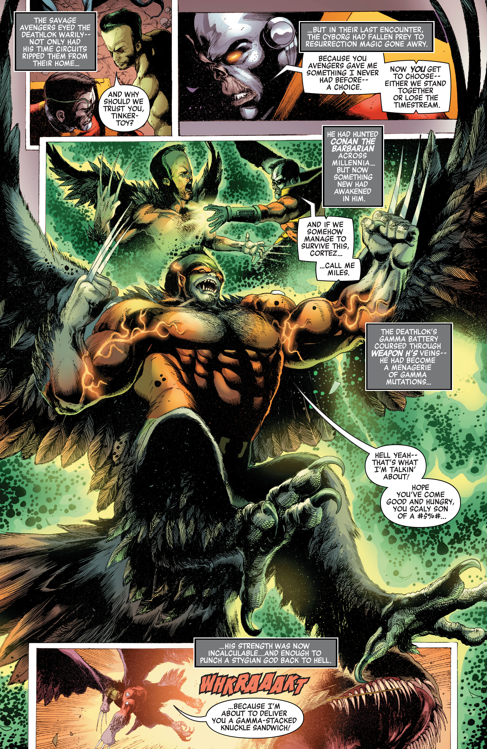 Read online Savage Avengers (2022) comic -  Issue #5 - 6