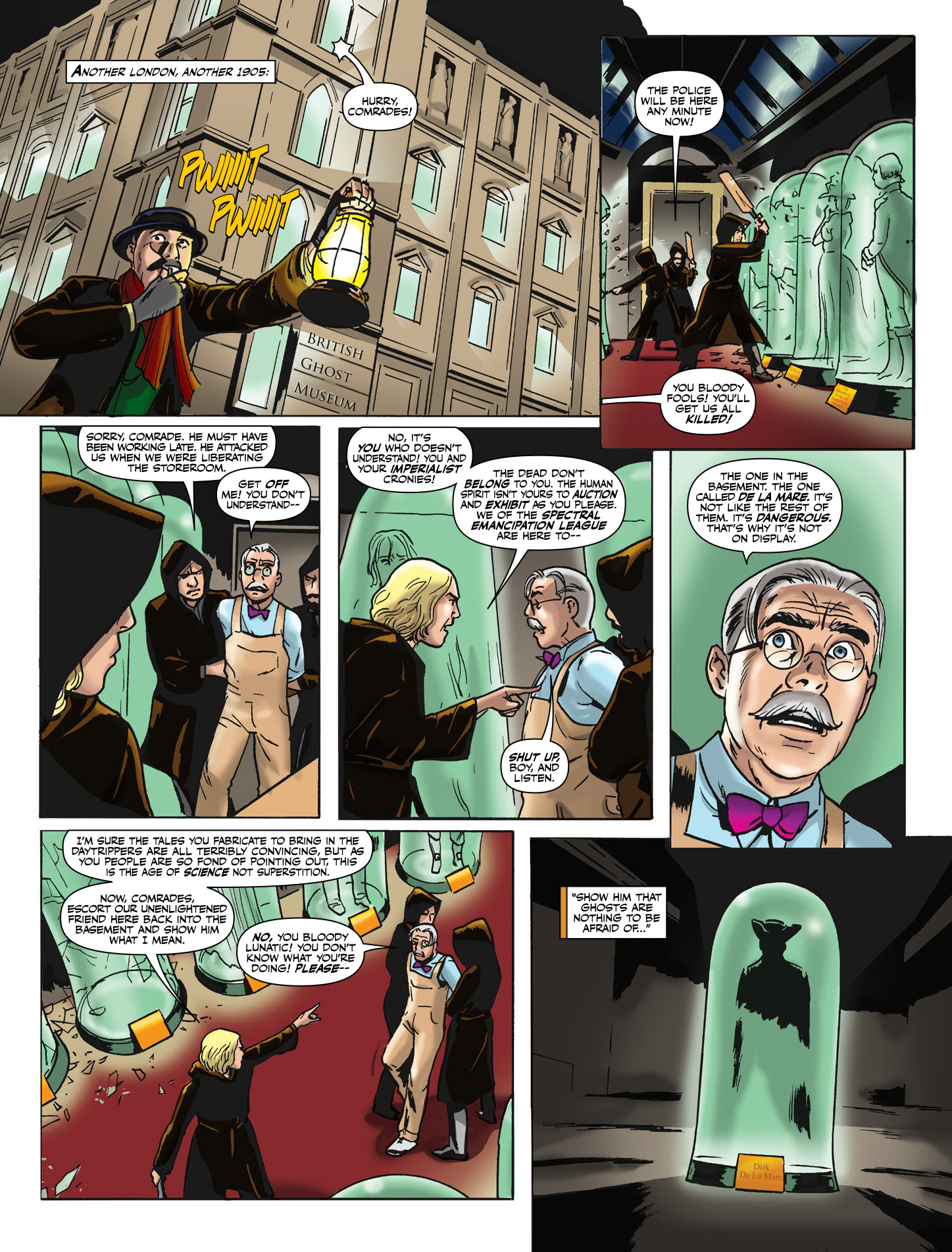 Read online Dandridge: Return of the Chap comic -  Issue # TPB - 5
